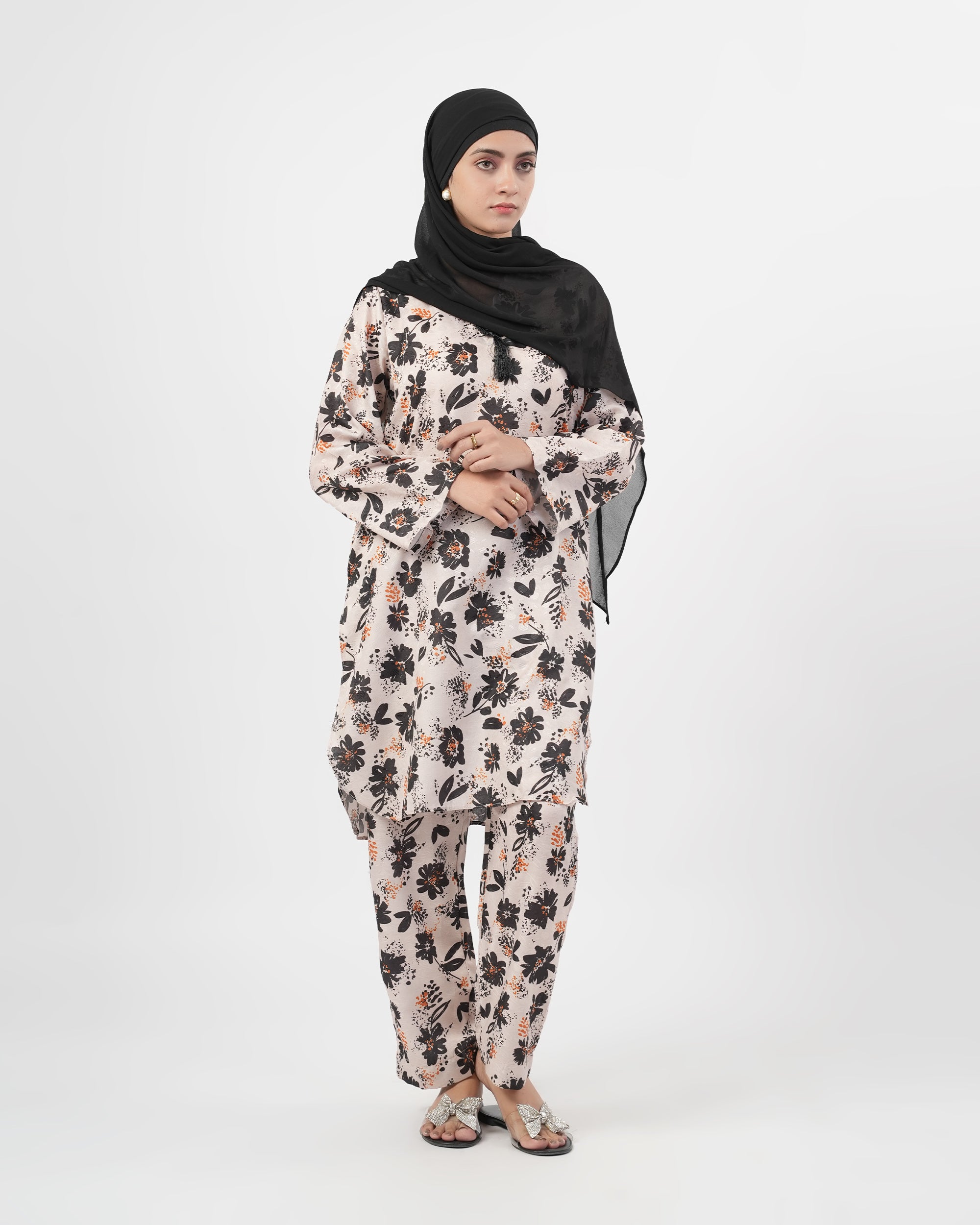 Valuables Women's Printed Jacquard 2Pc Suit, Women Shalwar Suits, Chase Value, Chase Value