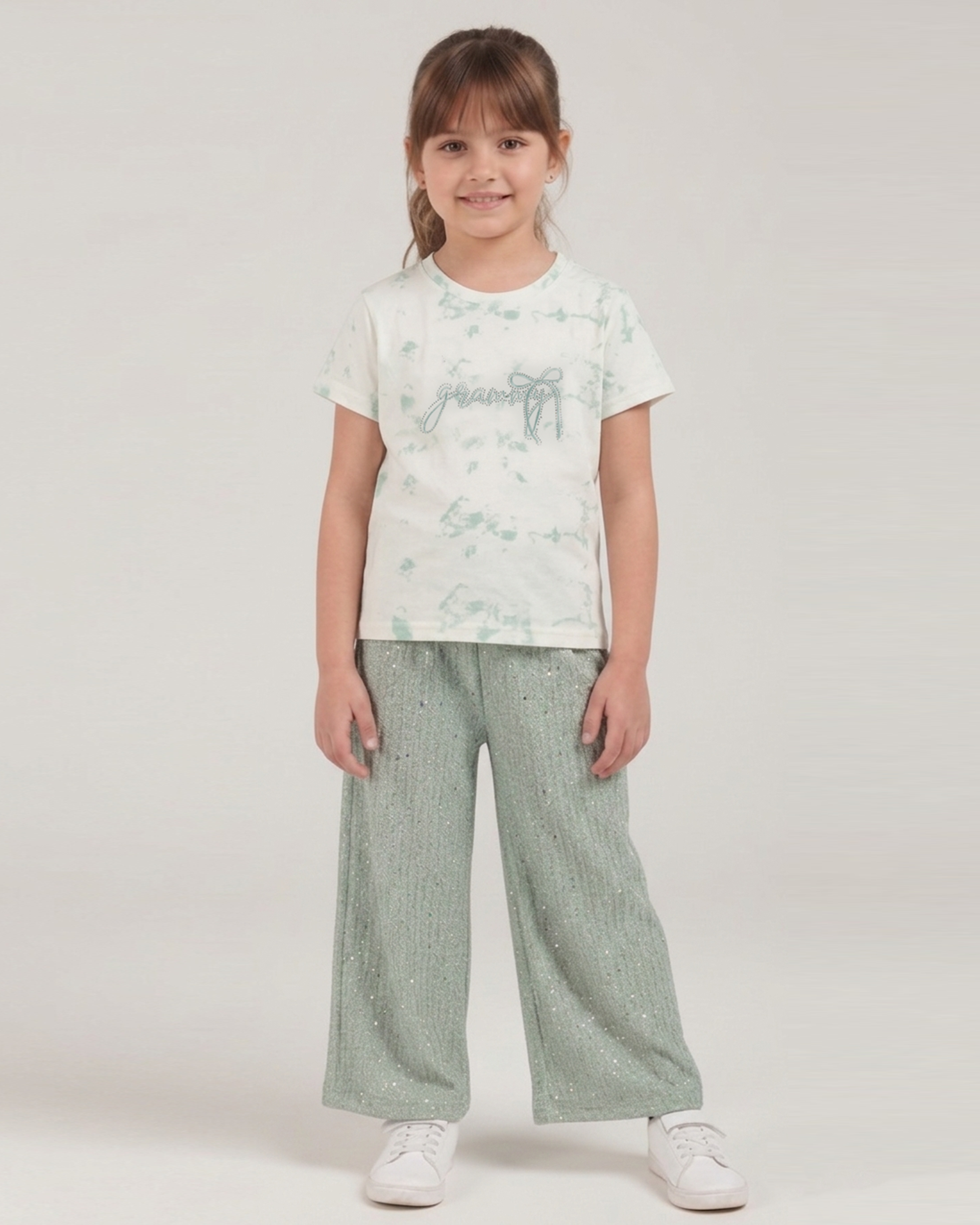Girls 2 Piece Set, Girls Half Sleeves Suit, Chase Value, Chase Value