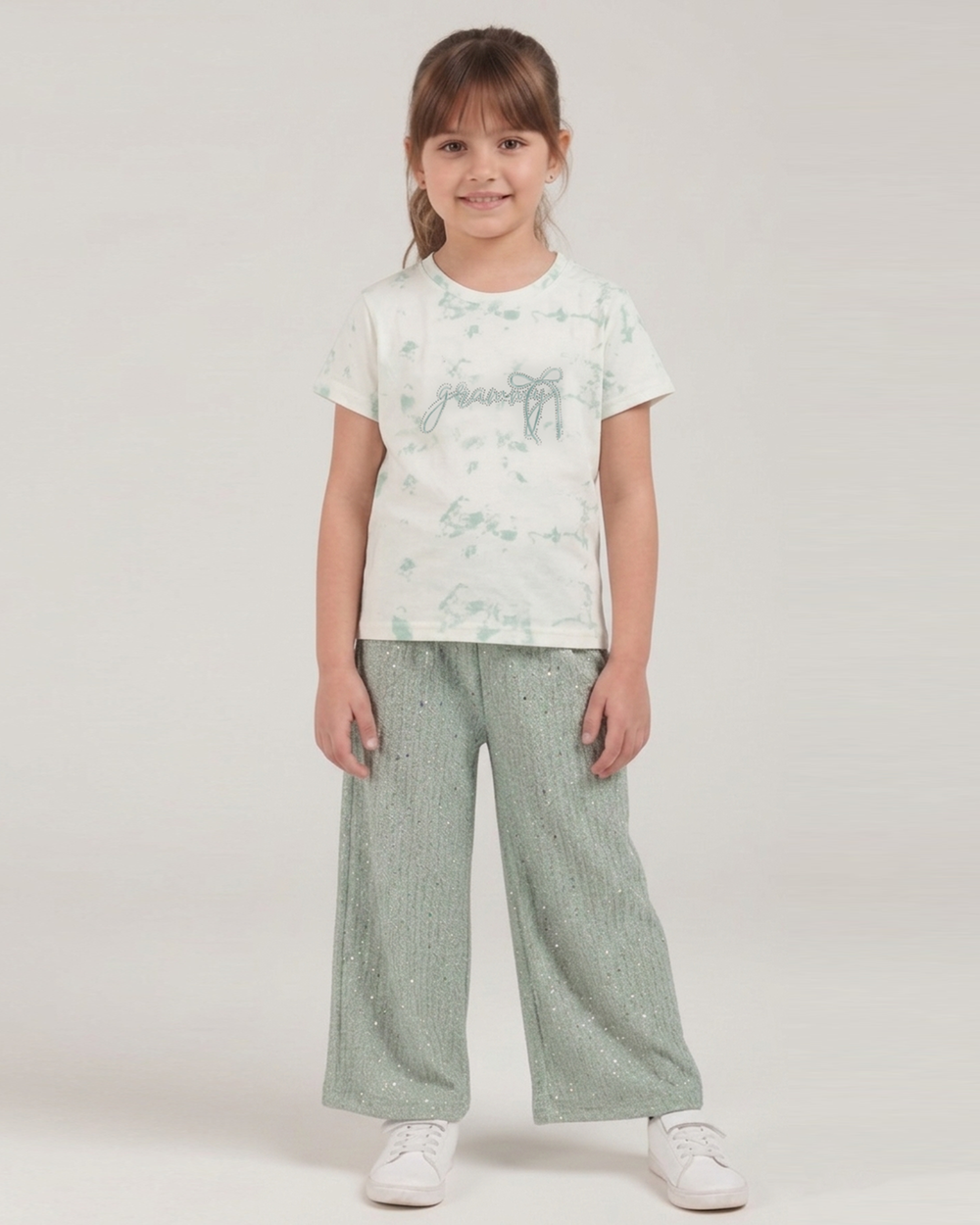 Girls 2 Piece Set, Girls Half Sleeves Suit, Chase Value, Chase Value
