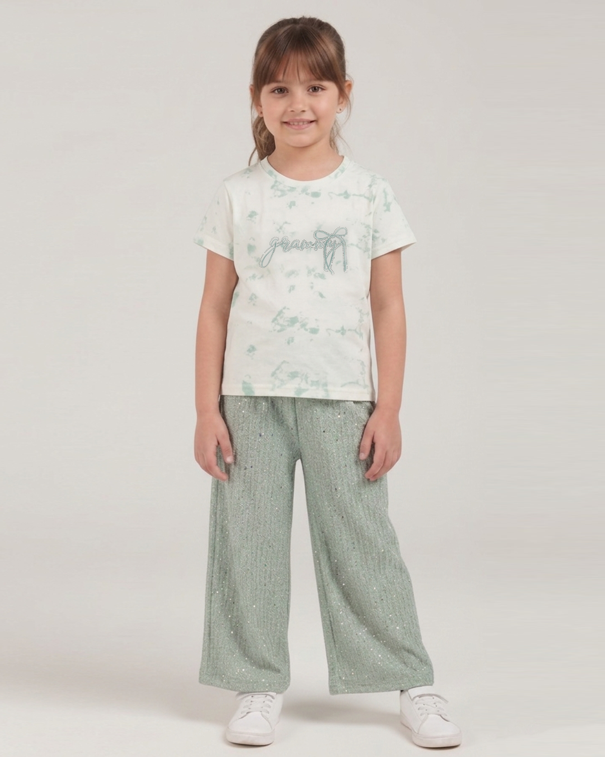 Girls 2 Piece Set, Girls Half Sleeves Suit, Chase Value, Chase Value