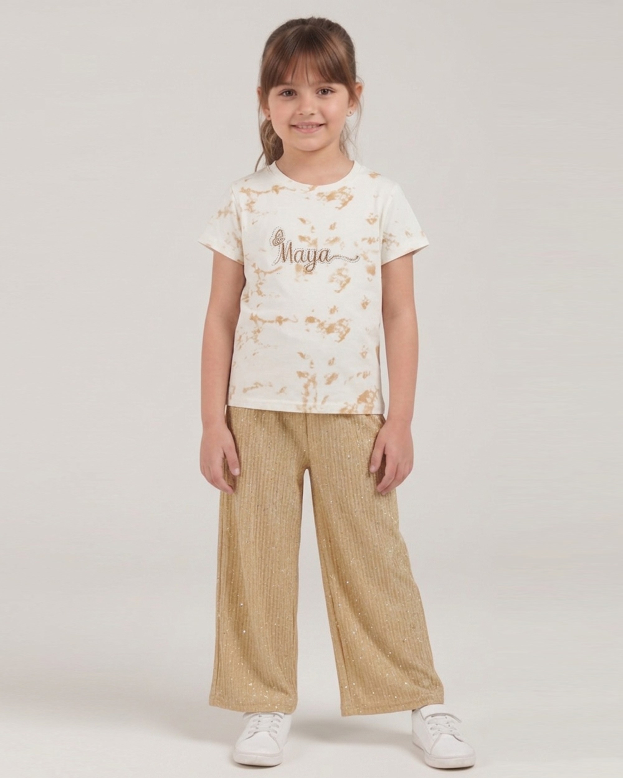Girls 2 Piece Set, Girls Half Sleeves Suit, Chase Value, Chase Value