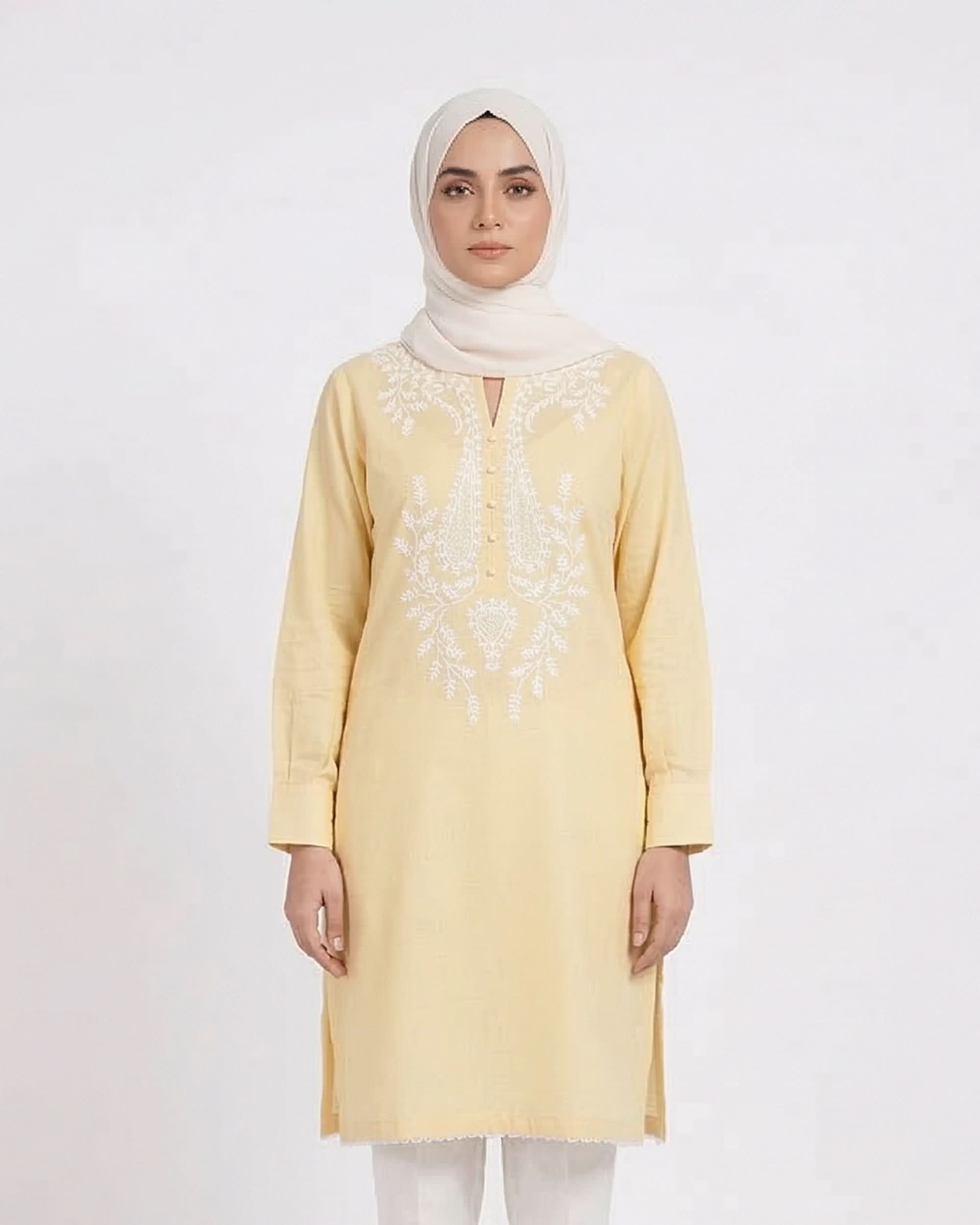 Valuables Women Embroidered Kurti, Women Ready Kurtis, Chase Value, Chase Value
