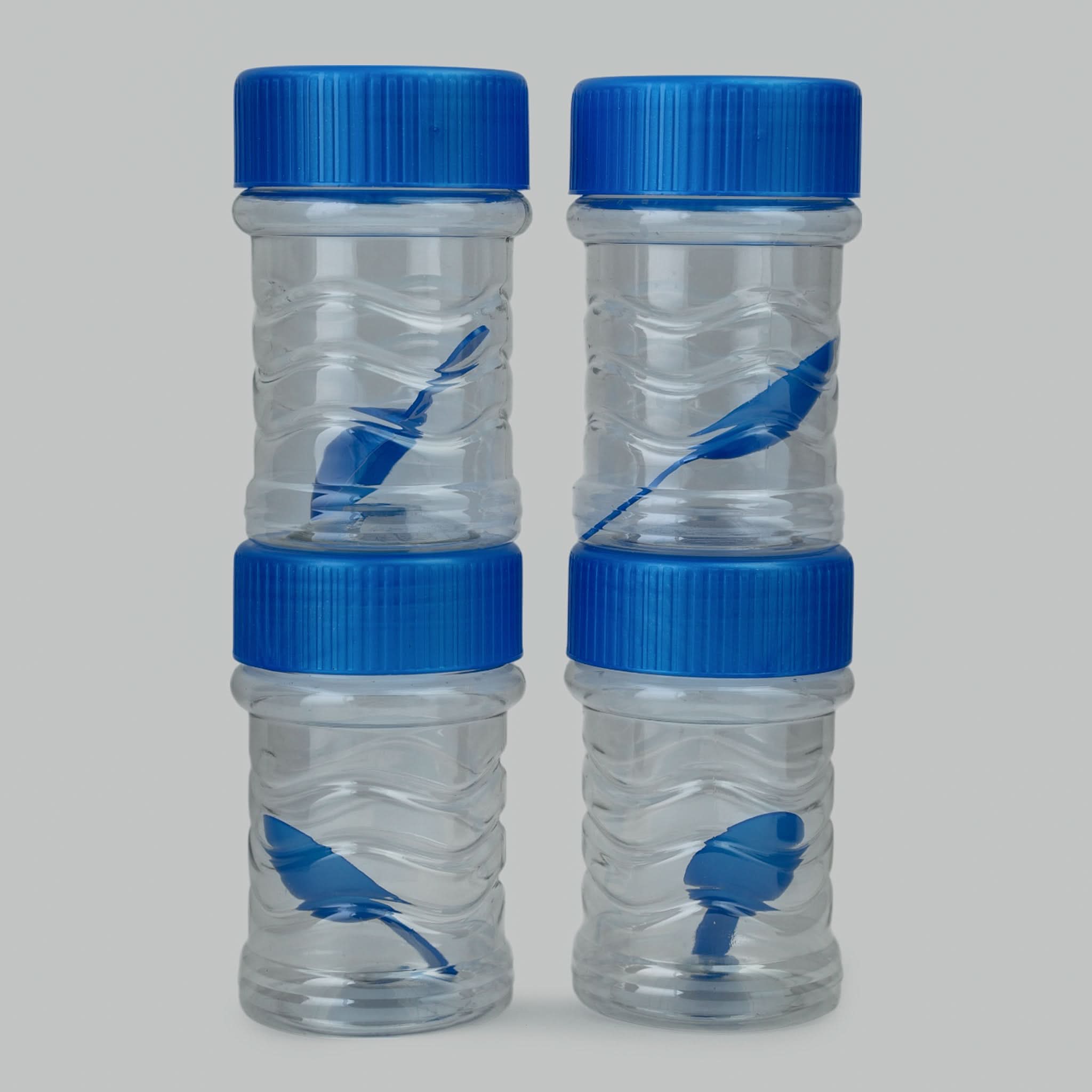 Safari Fresh Kitchen Jar Set 4Pc 300ml - Blue, Water Bottle, Safari, Chase Value