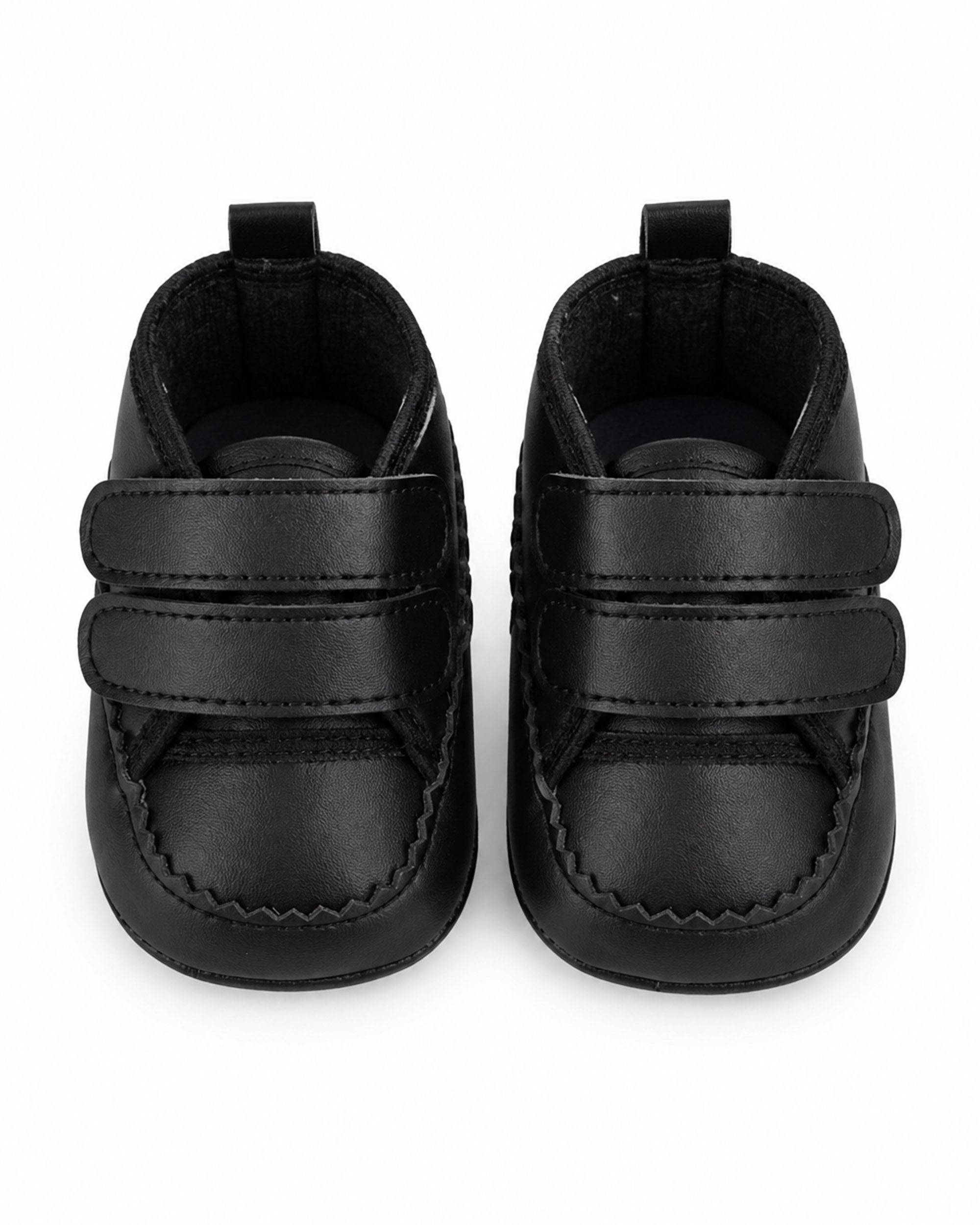 Newborn Boys Zigzag Magic Shoes