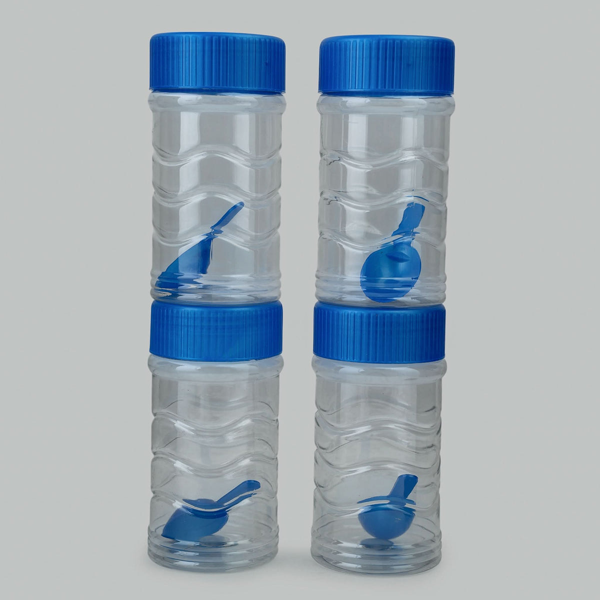 Safari Fresh Kitchen Jar Set 4Pc 400ml - Blue, Storage Boxes, Safari, Chase Value
