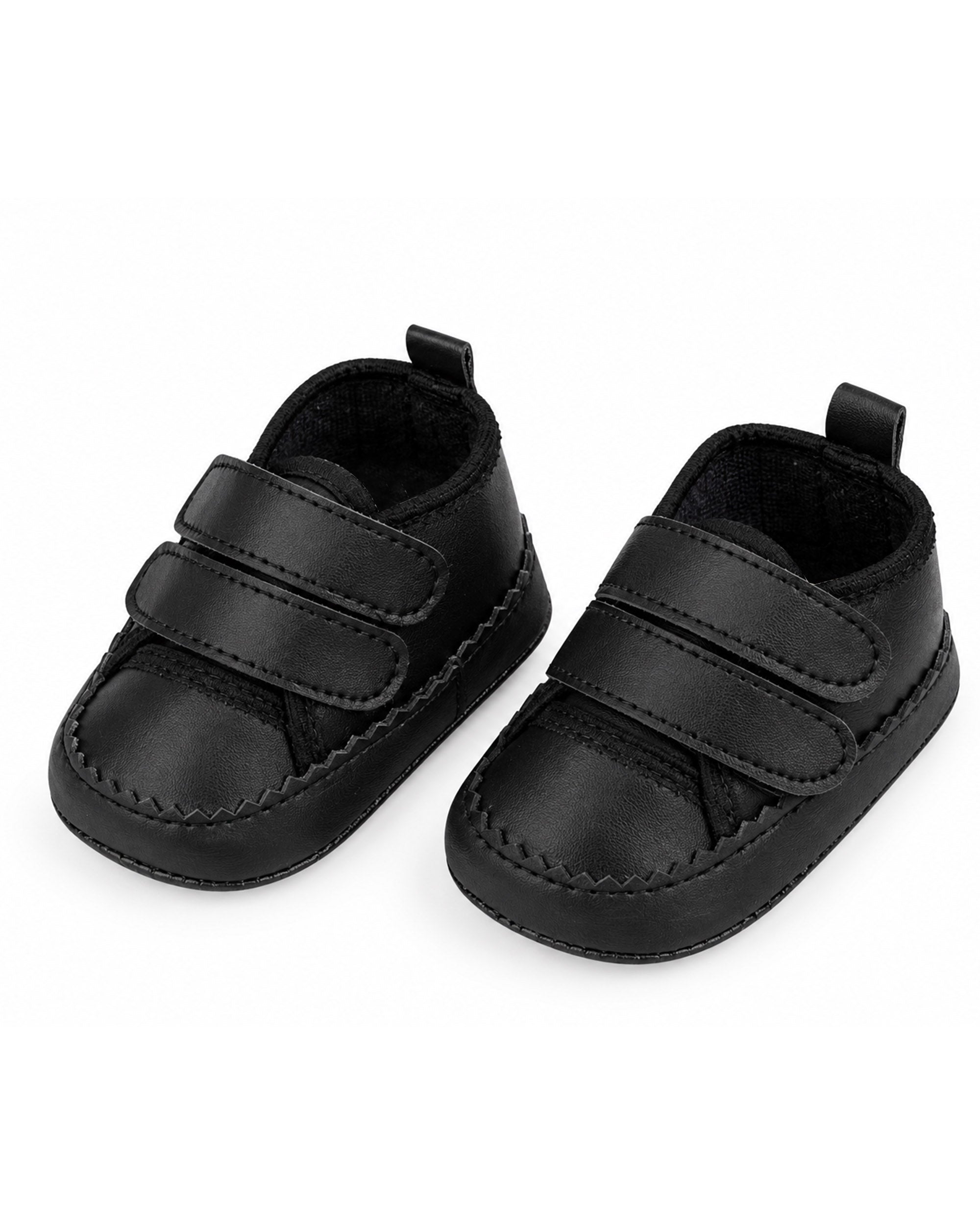 Newborn Boys Zigzag Magic Shoes