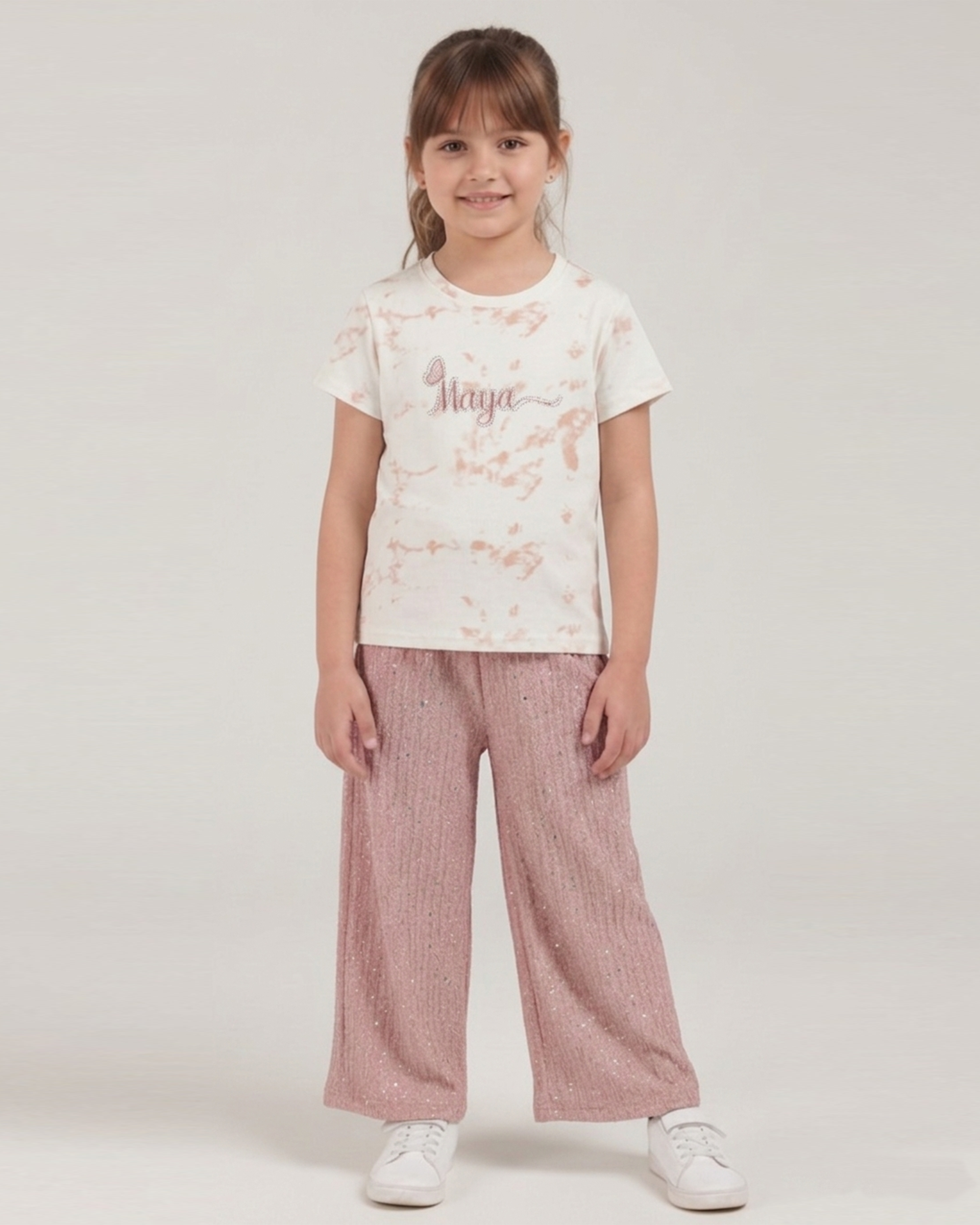 Girls 2 Piece Set, Girls Half Sleeves Suit, Chase Value, Chase Value