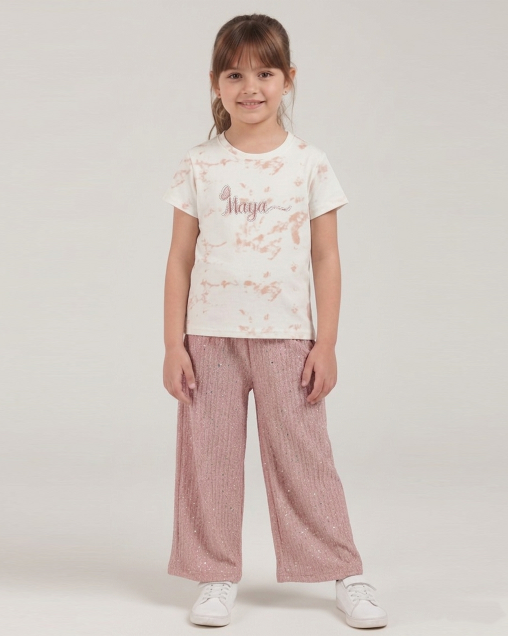 Girls 2 Piece Set, Girls Half Sleeves Suit, Chase Value, Chase Value