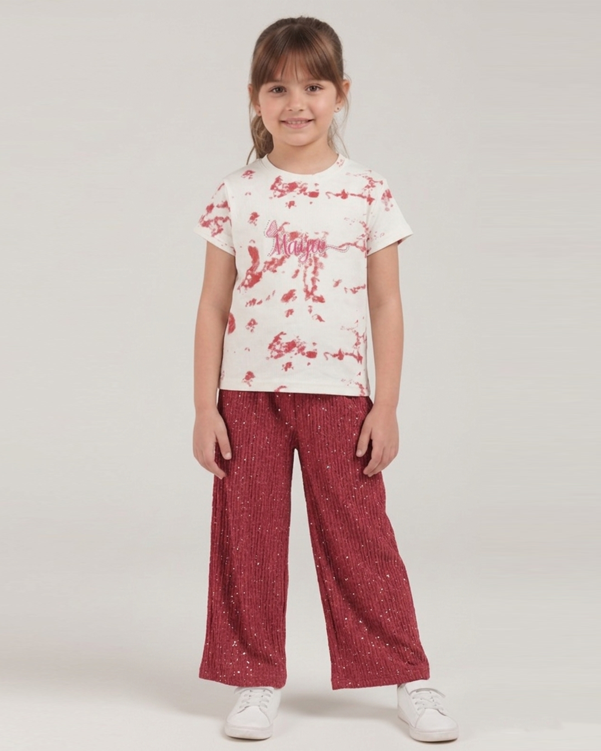 Girls 2 Piece Set, Girls Half Sleeves Suit, Chase Value, Chase Value