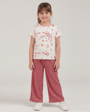 Girls 2 Piece Set, Girls Half Sleeves Suit, Chase Value, Chase Value