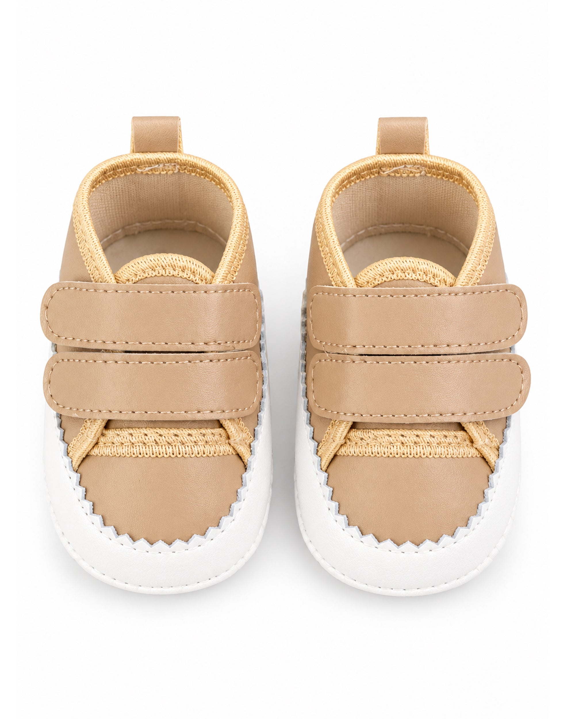 Newborn Boys Zigzag Magic Shoes