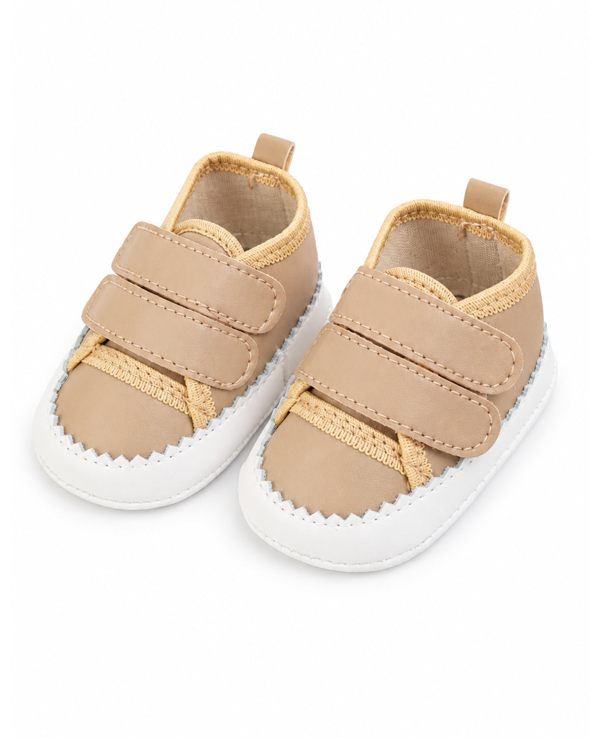 Newborn Boys Zigzag Magic Shoes