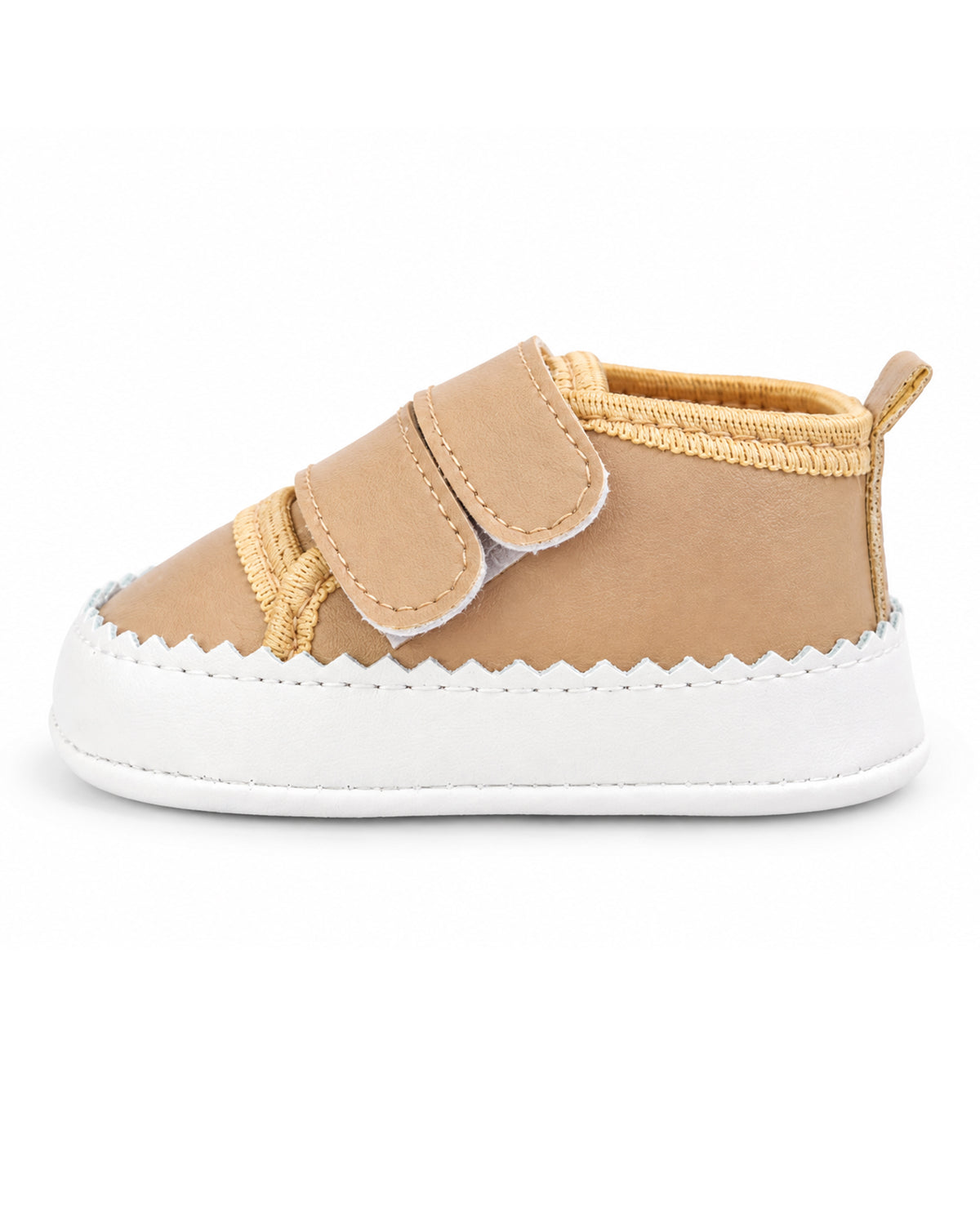 Newborn Boys Zigzag Magic Shoes