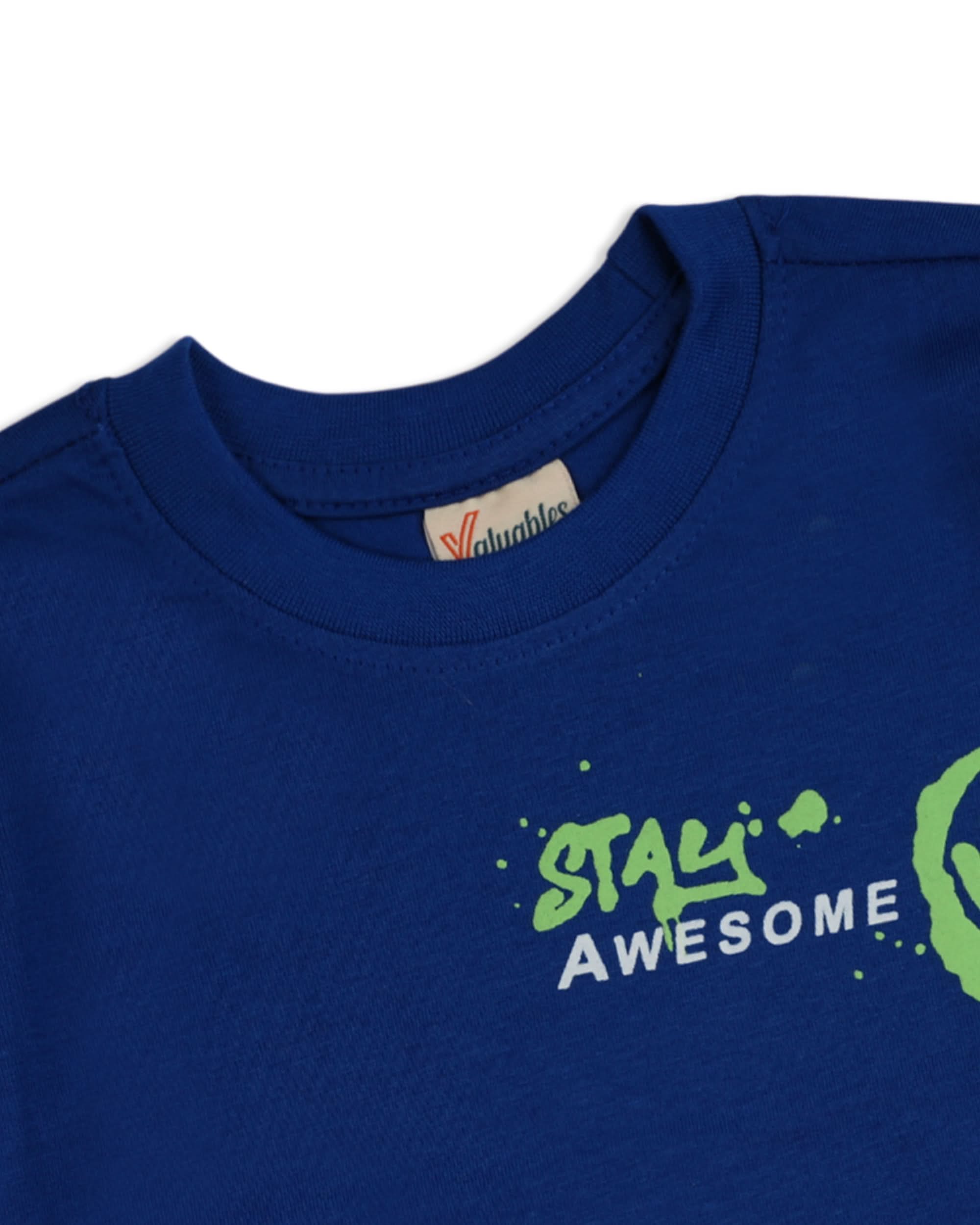 Valuables Boys Half Sleeves T-Shirt, Boys T-Shirts, Chase Value, Chase Value
