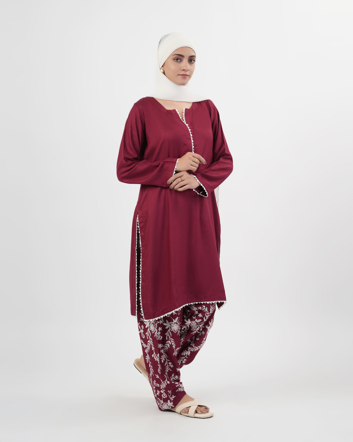 Valuables Women’s Embroidered Dyed 2 Pcs Suit, Women Shalwar Suits, Valuables, Chase Value