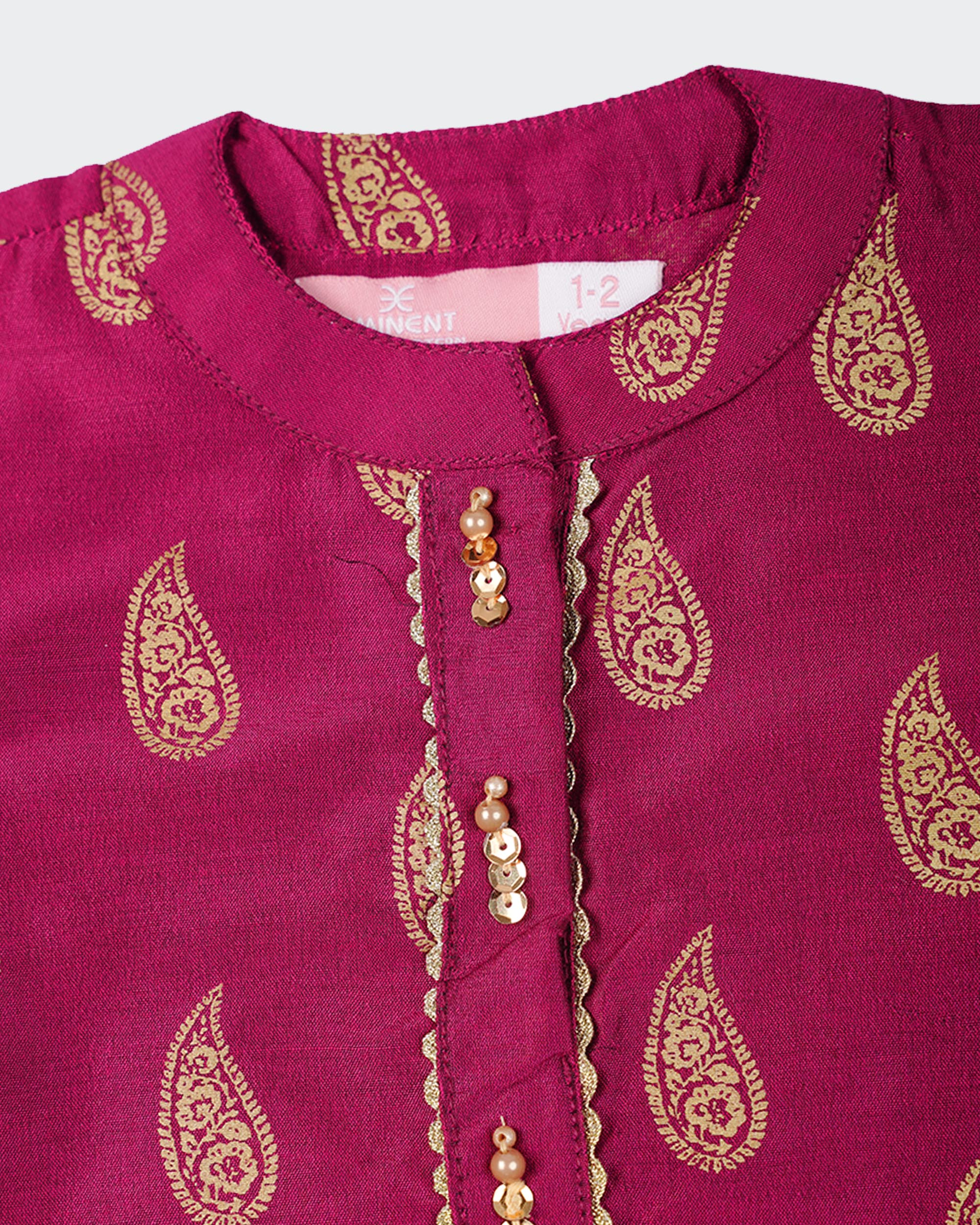 Eminent Girls Ethnic Signature Embroidered 2 Pc, Girls Shalwar Kameez, Eminent, Chase Value
