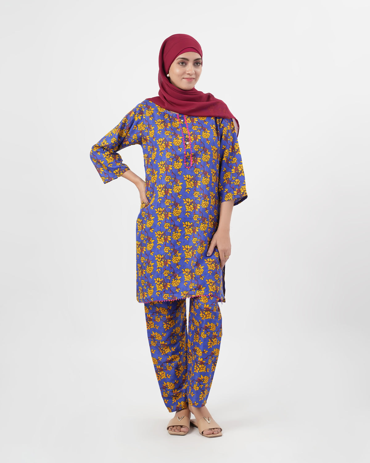 Women’s Printed 2 Pcs Suit, Women Shalwar Suits, Chase Value, Chase Value