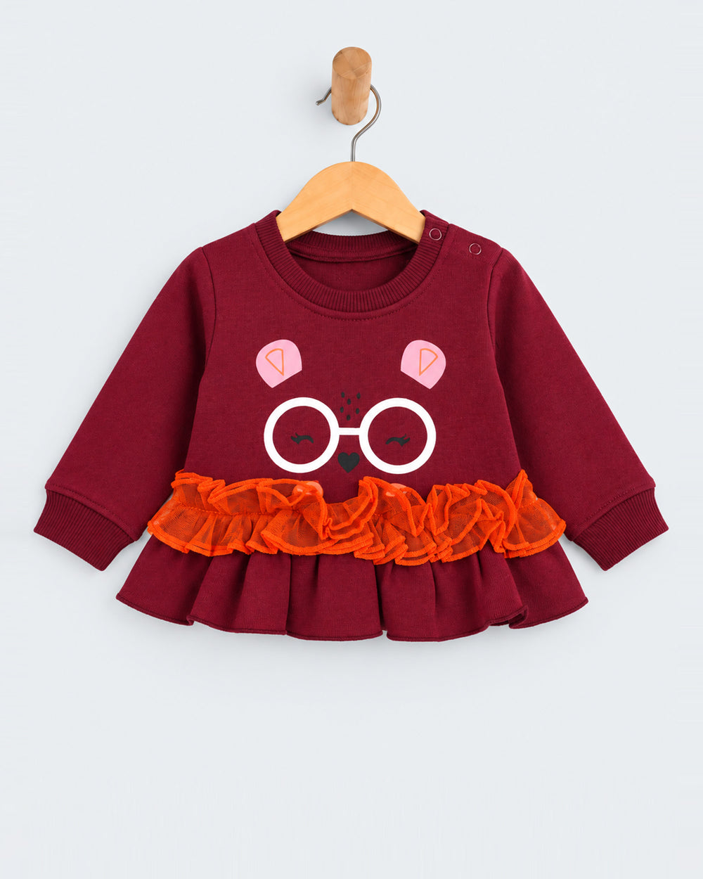 Eminent Newborn Girls Knitted Sweatshirt, Newborn Girls Hoodies & Sweat Shirts, Eminent, Chase Value