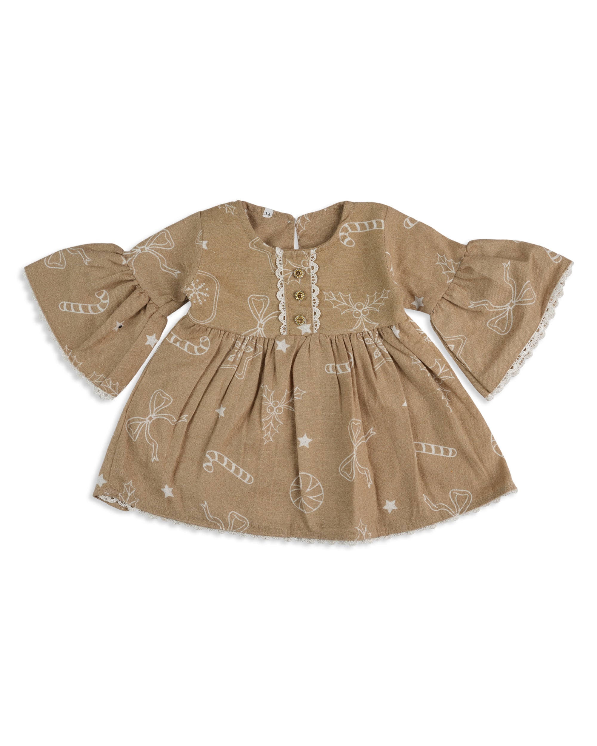 Newborn Frocks Flannel, Newborn Girls Winter Frocks, Chase Value, Chase Value