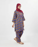 Women's Printed 2 Pcs Suit