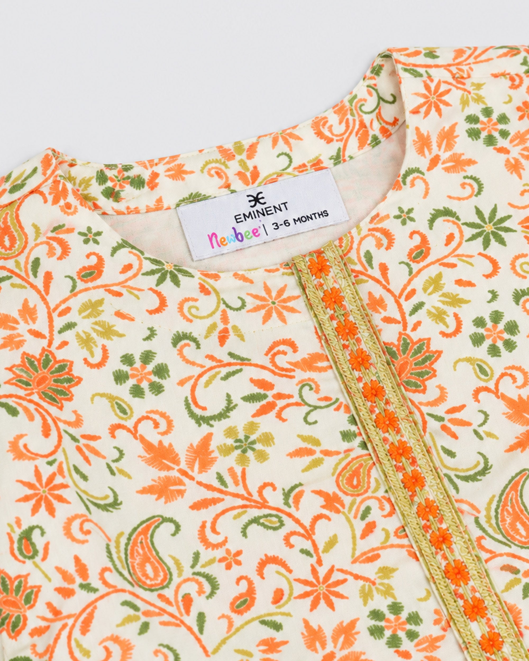 Eminent Newborn Girls Fusion Printed 2 Pc, Newborn Girls Shalwar Suits, Eminent, Chase Value