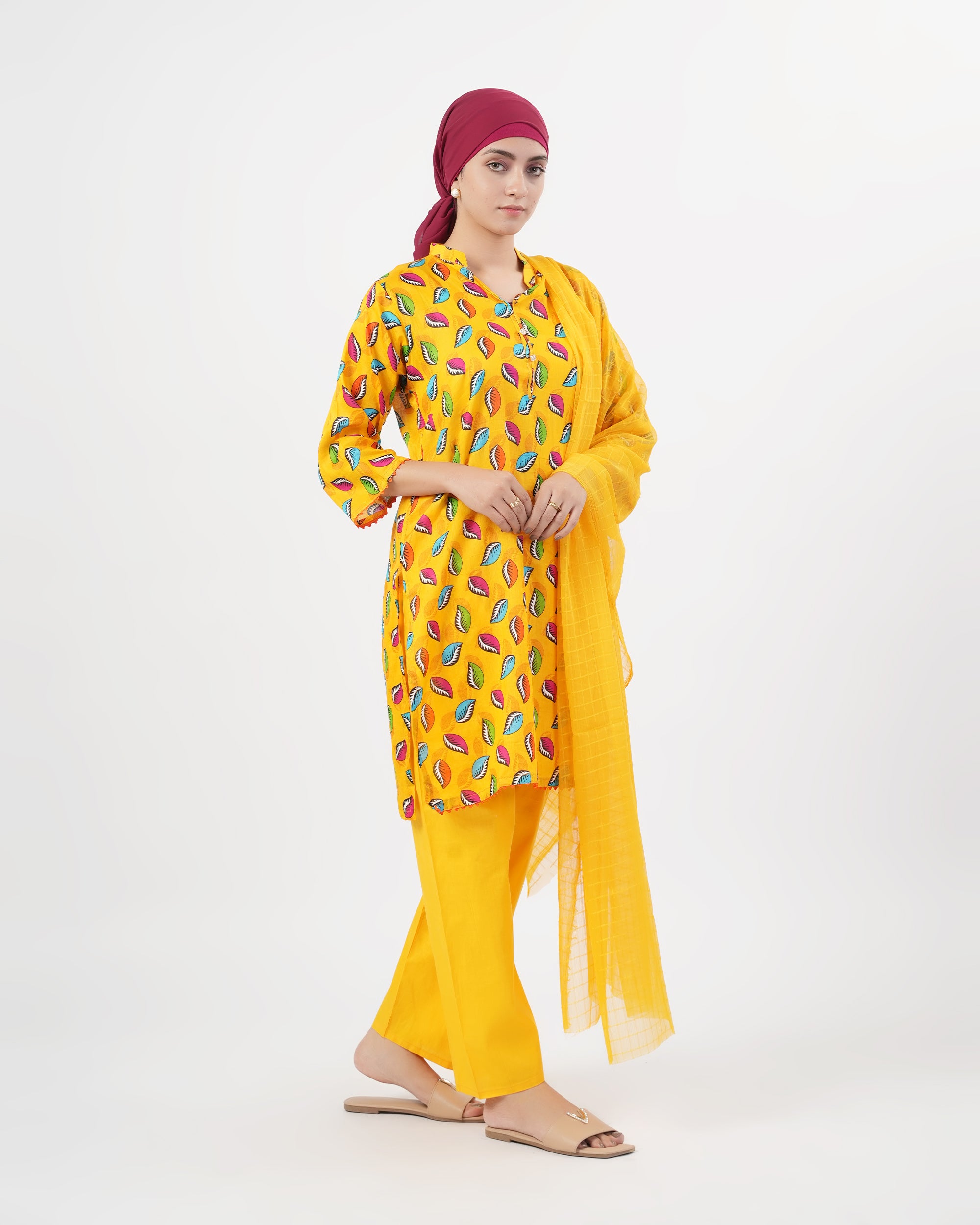 Women’s Printed 3Pcs Suit, Women Shalwar Suits, Chase Value, Chase Value