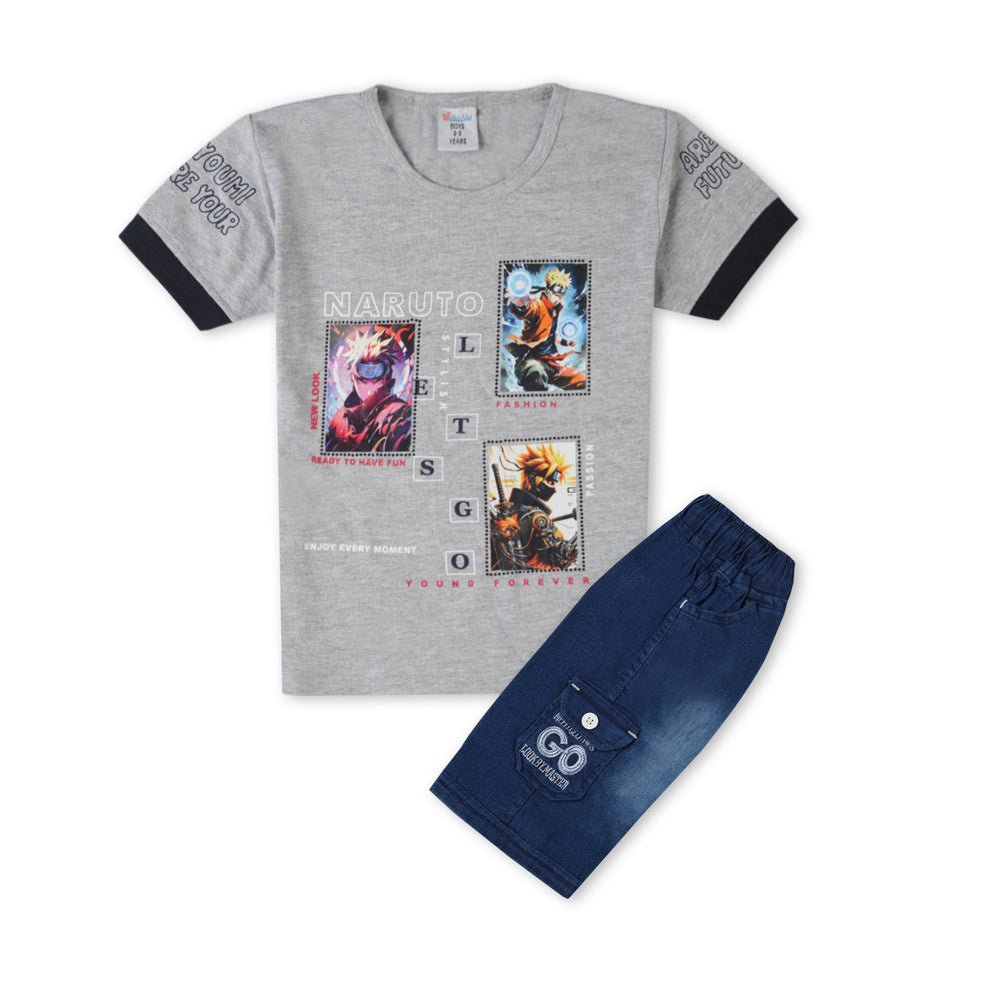 Valuable Boy’s Shirt & Shorts Set – Casual Summer Outfit, Boys Sets & Suits, Chase Value, Chase Value