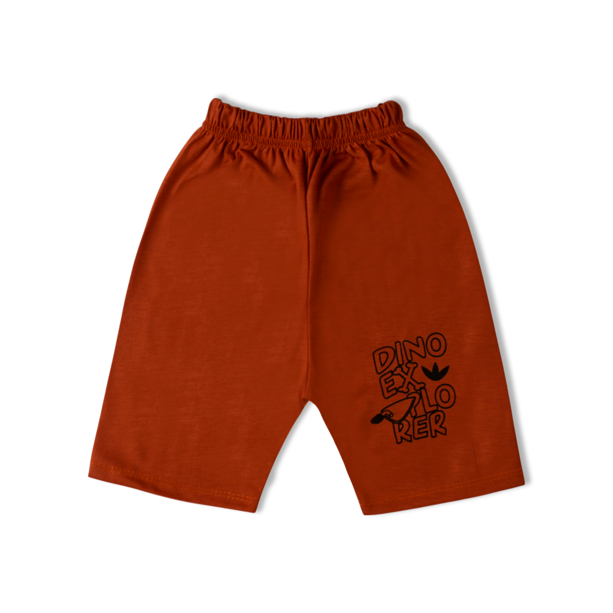 Valuable Boys Half Sleeves Suit - Rust, Boys Sets & Suits, Chase Value, Chase Value