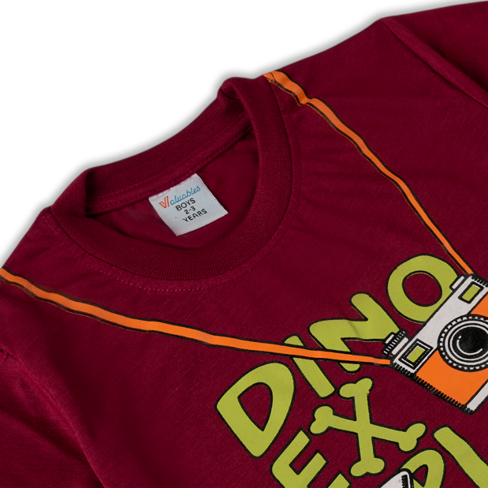 Valuable Boys Half Sleeves Suit - Maroon, Boys Sets & Suits, Chase Value, Chase Value