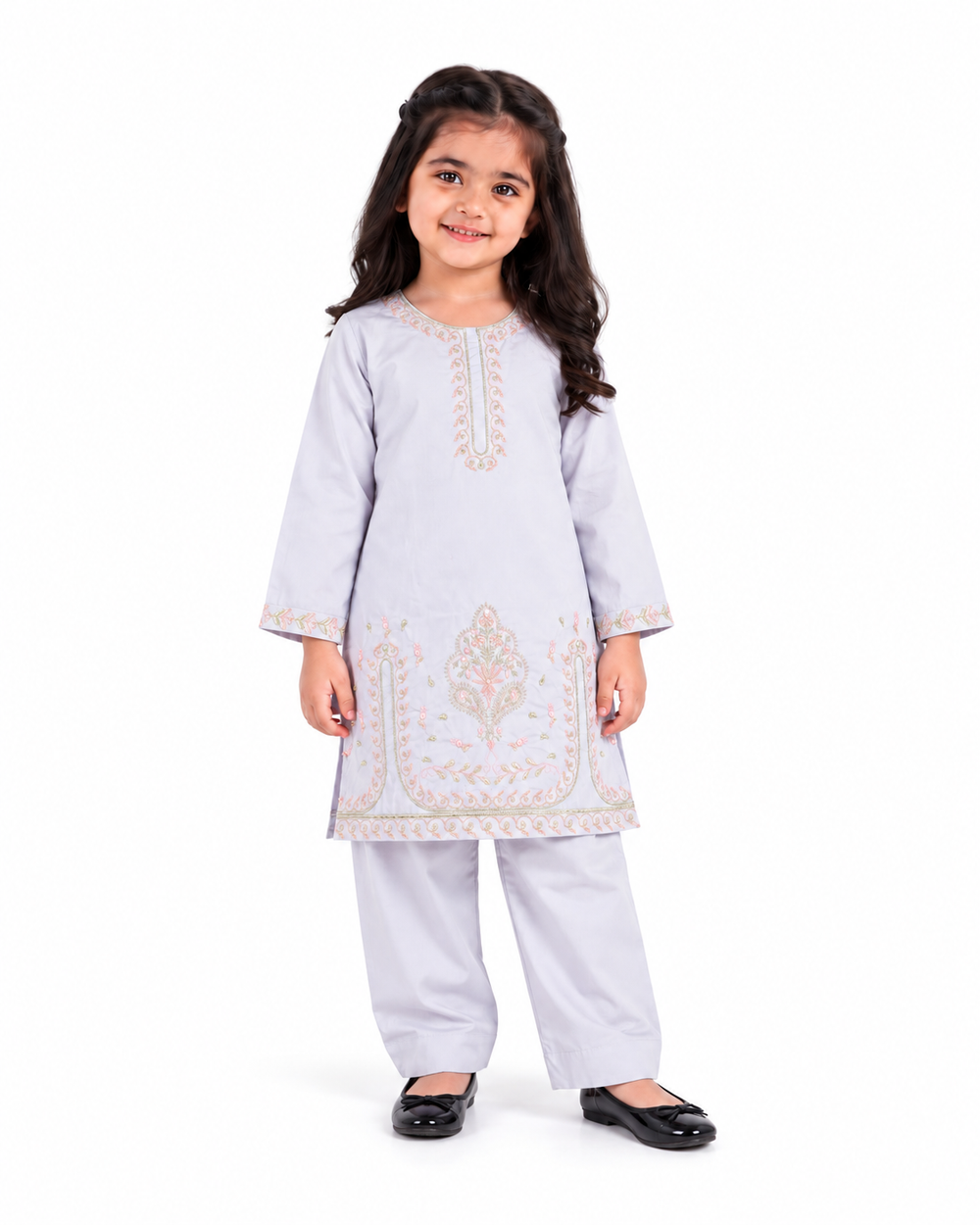 Valuables Girls Embroidered Suit, Girls Shalwar Kameez, Valuables, Chase Value