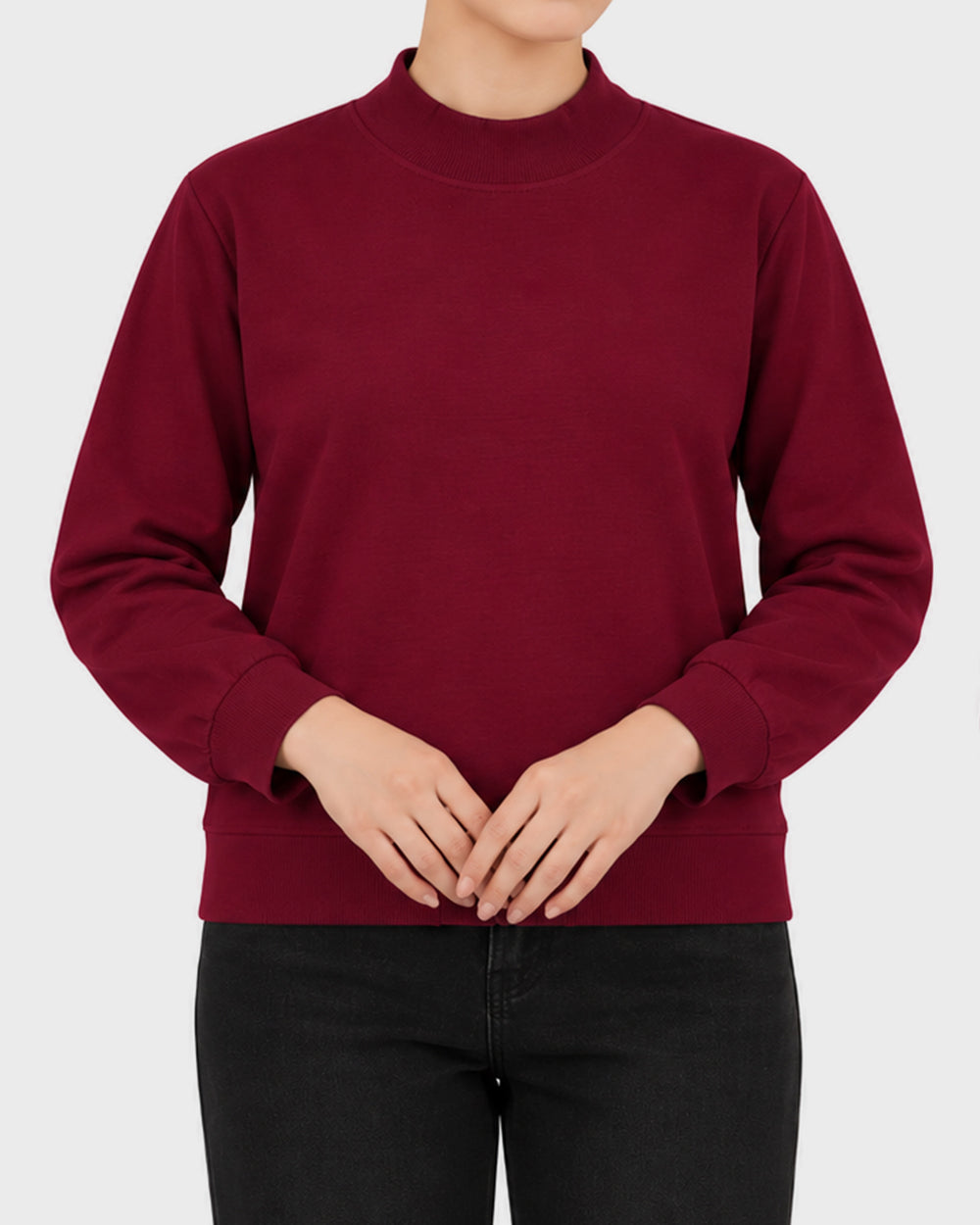 Eminent Women’s Knitted Sweatshirt, Women Sweatshirts & Hoodies, Eminent, Chase Value