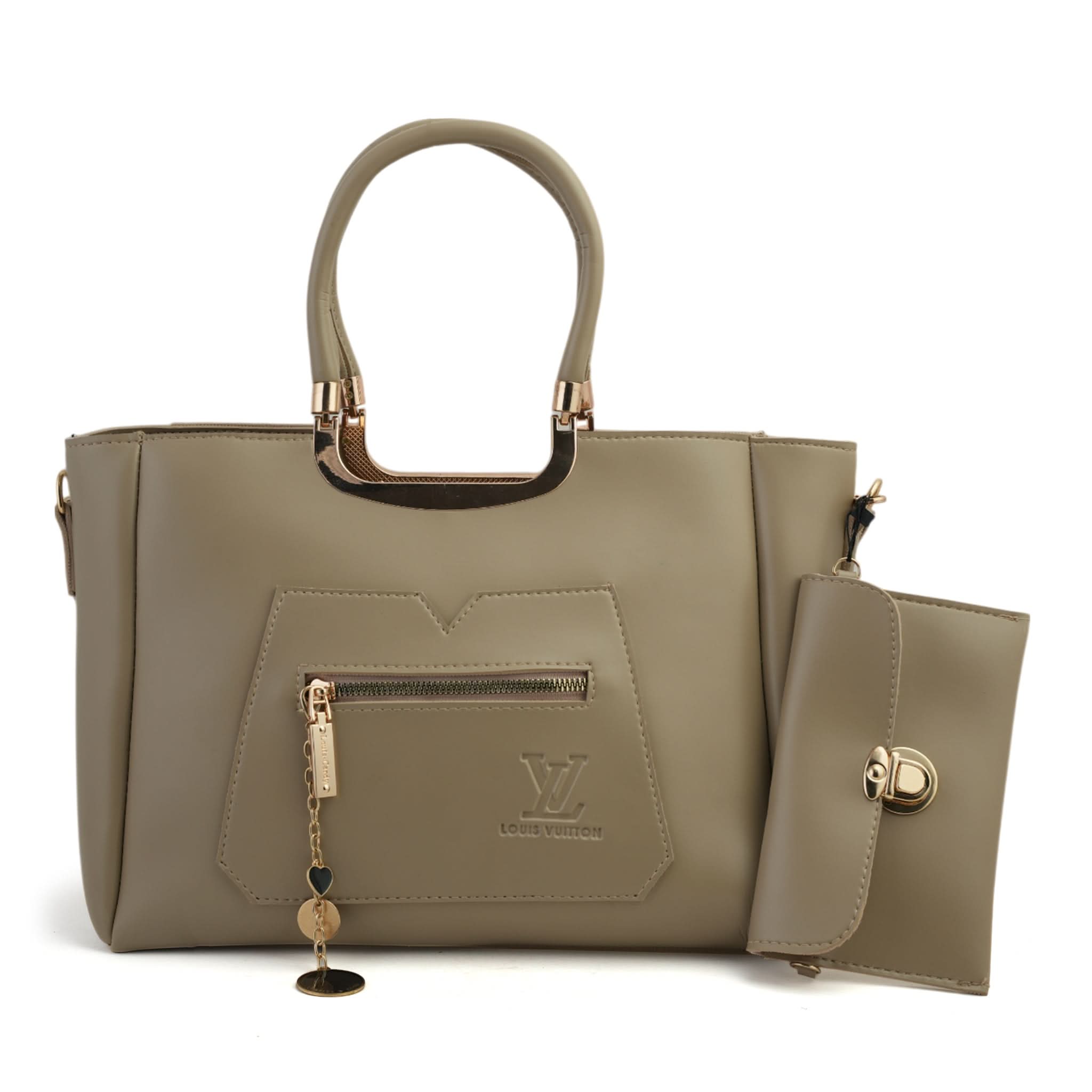Women's 2Pcs Shoulder Bag - Beige, Women Bags, Chase Value, Chase Value