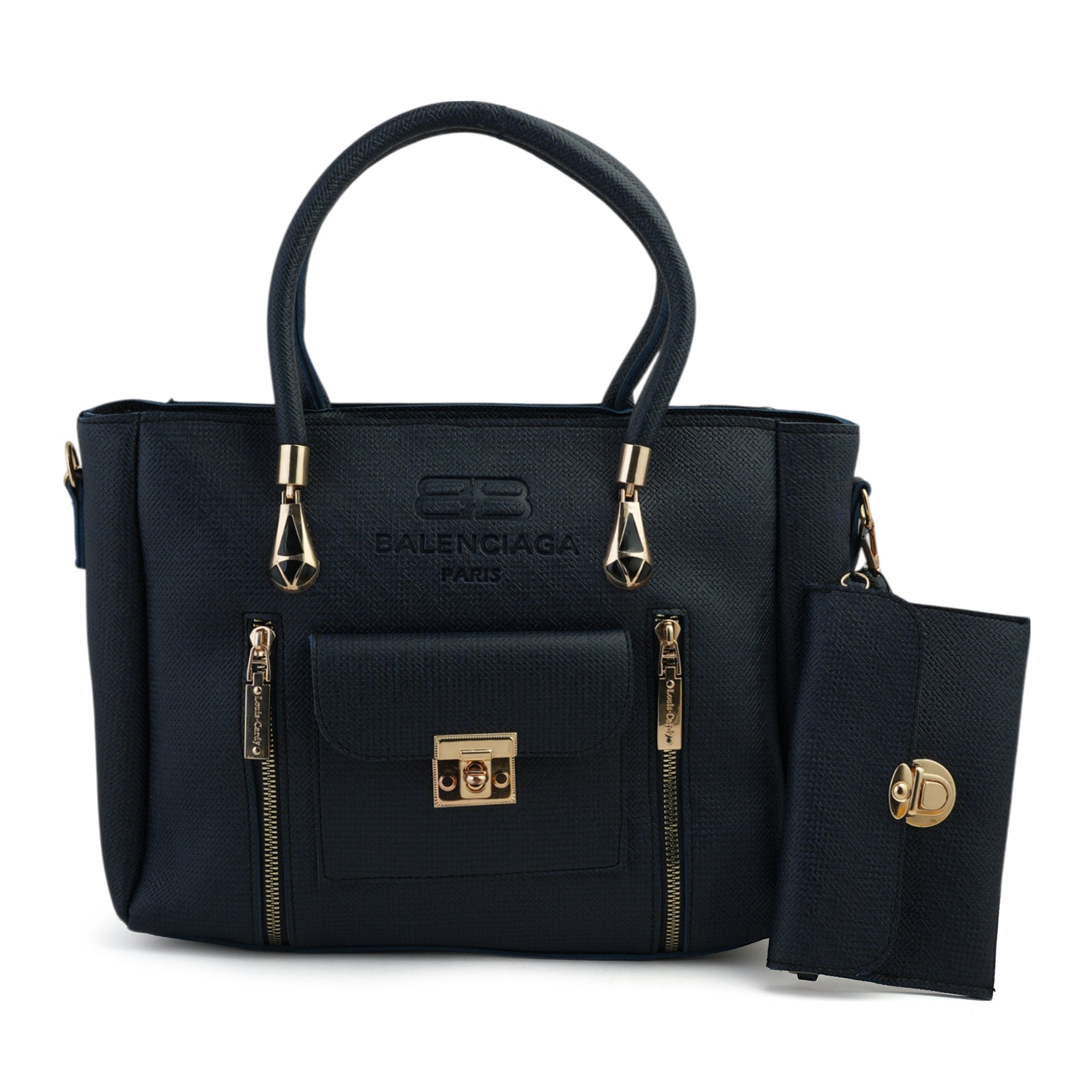 Women's 2Pcs Shoulder Bag - Blue, Women Bags, Chase Value, Chase Value