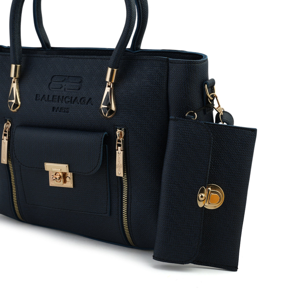 Women's 2Pcs Shoulder Bag - Blue, Women Bags, Chase Value, Chase Value