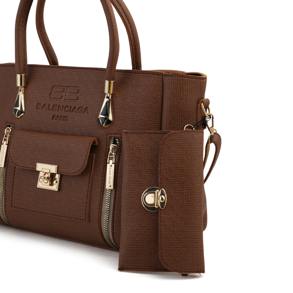 Women's 2Pcs Shoulder Bag - Mustard, Women Bags, Chase Value, Chase Value