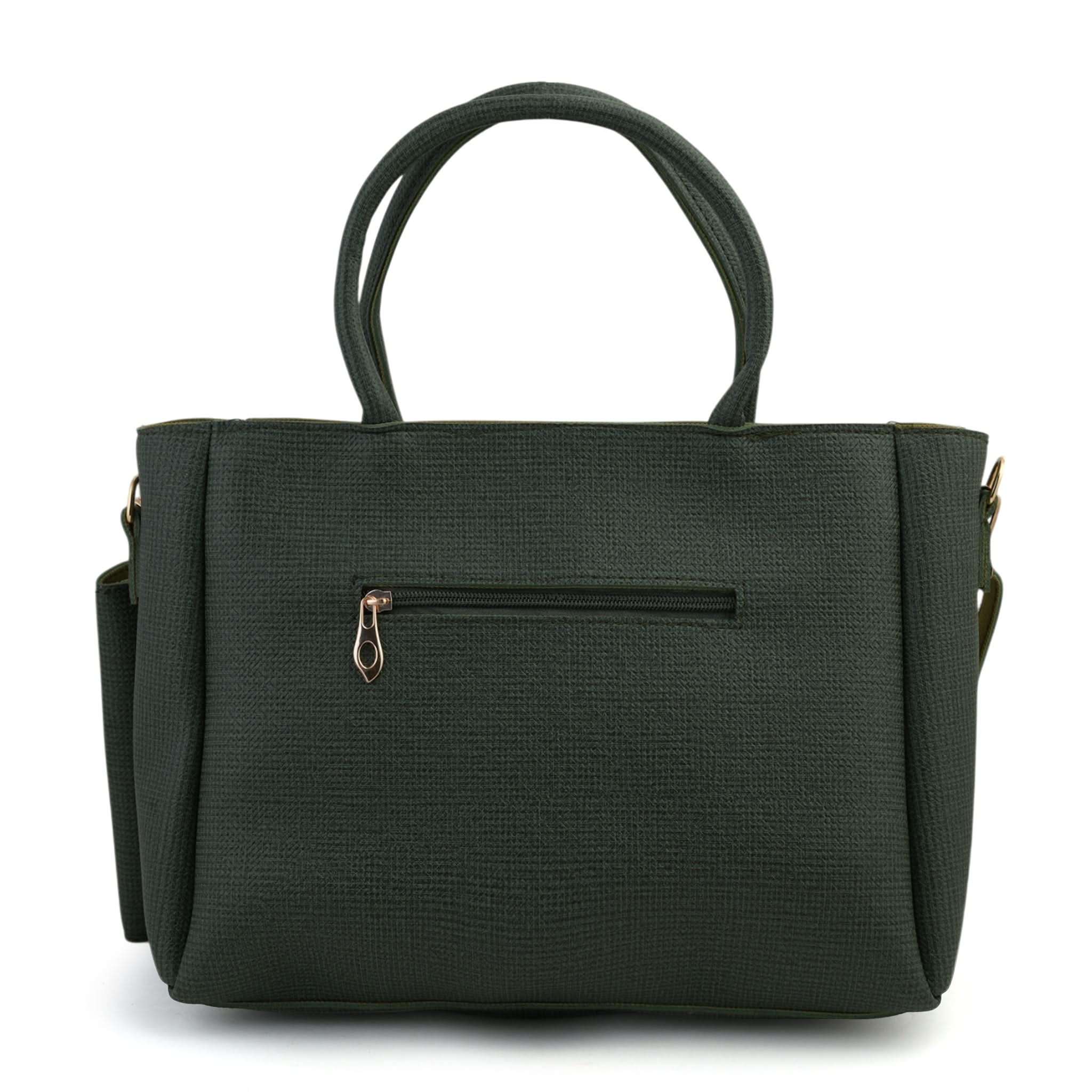 Women's 2Pcs Shoulder Bag - Green, Women Bags, Chase Value, Chase Value