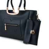 Women's 2Pcs Shoulder Bag - Blue, Women Bags, Chase Value, Chase Value