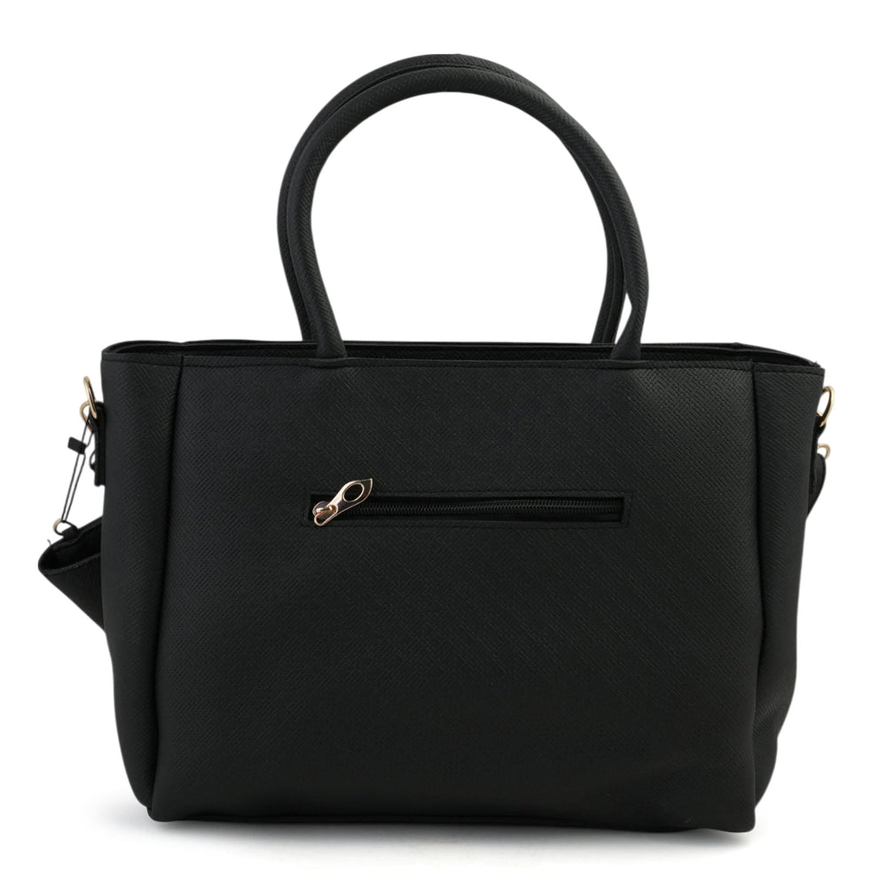 Women's 2Pcs Shoulder Bag - Black, Women Bags, Chase Value, Chase Value