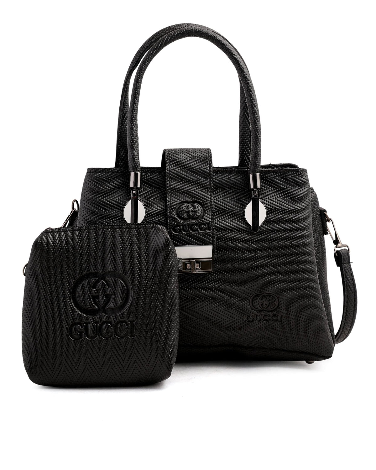 Women’s Handbag – 2 Pcs Set, Women Bags, Chase Value, Chase Value