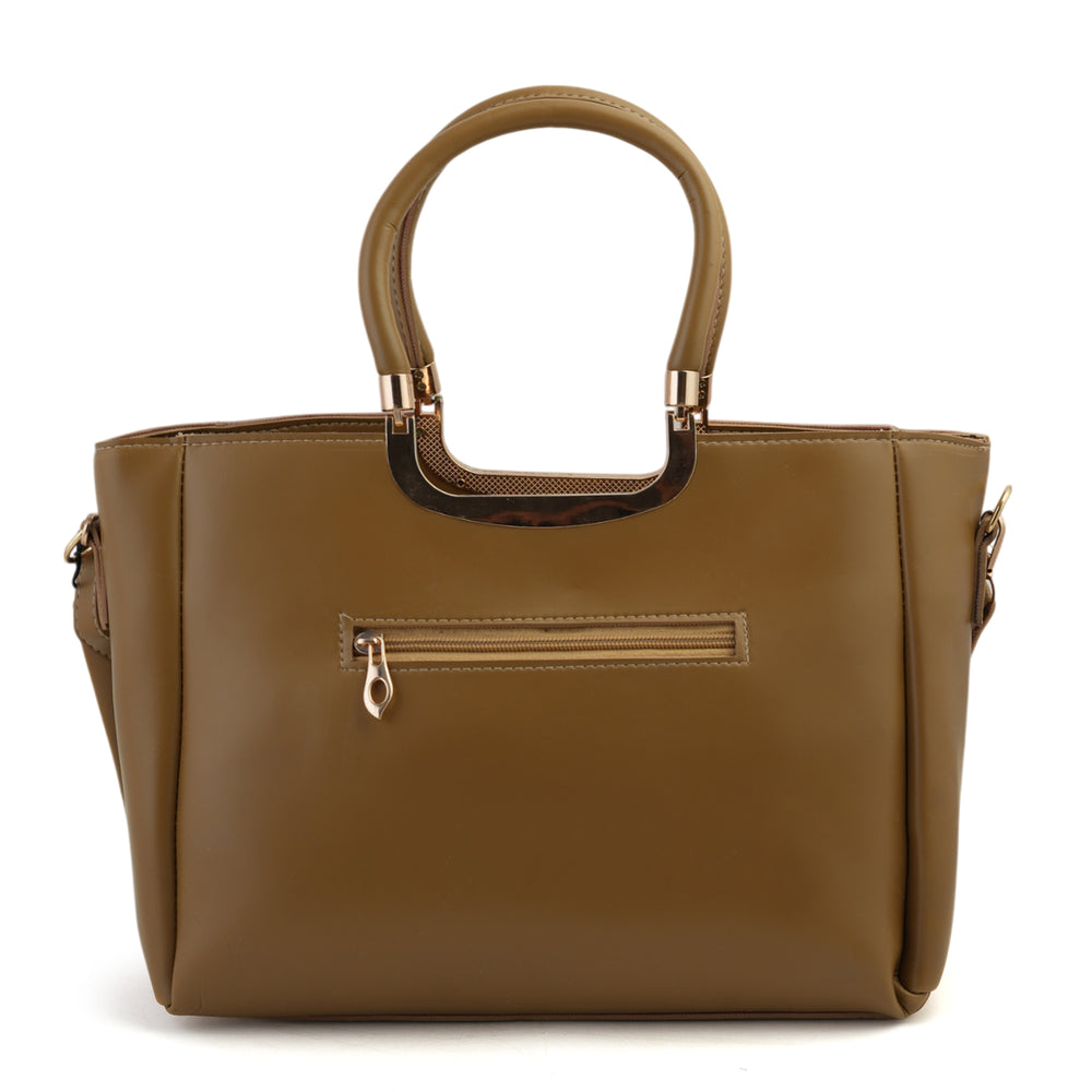 Women's 2Pcs Shoulder Bag - Golden, Women Bags, Chase Value, Chase Value