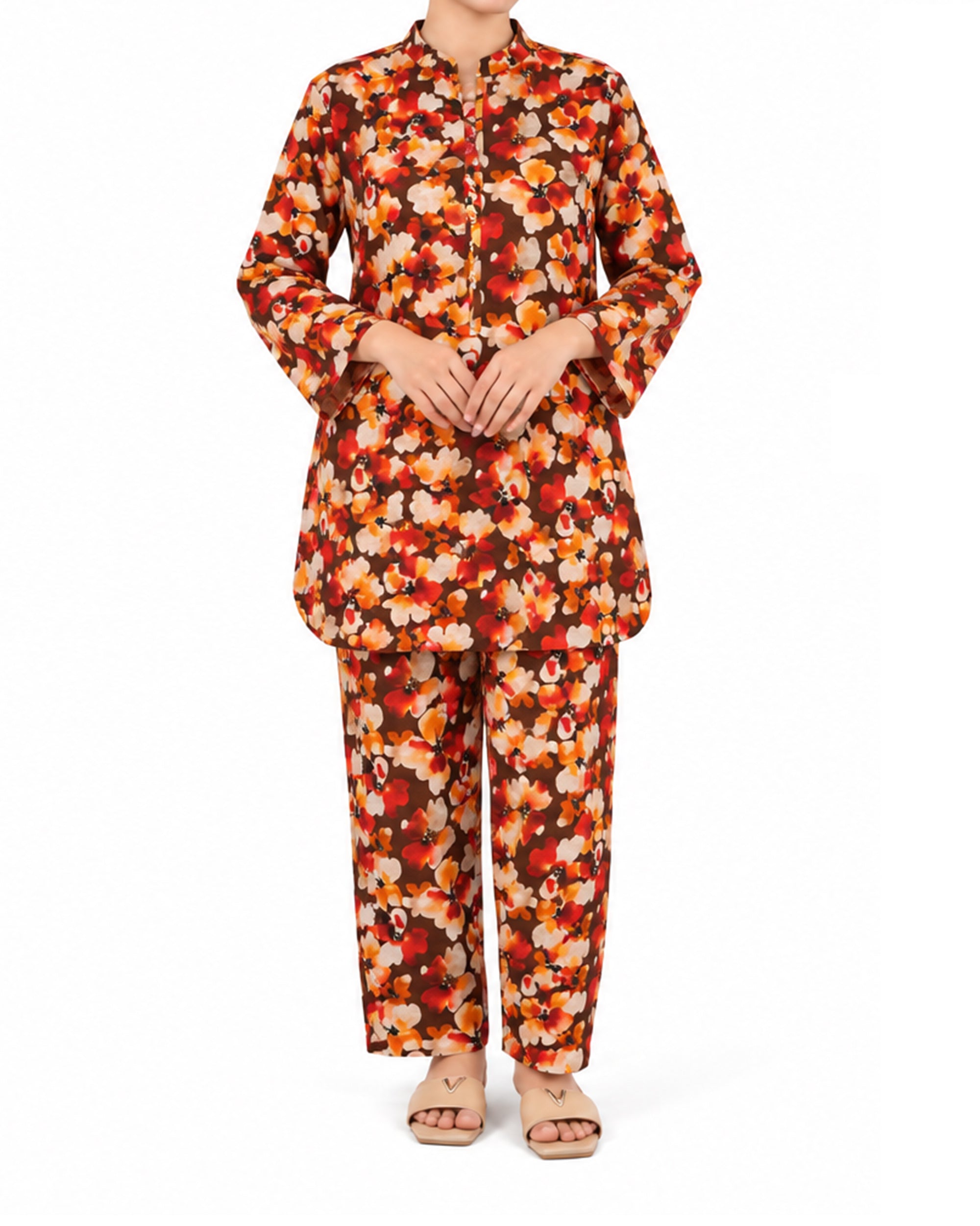 Valuables Women’s Printed Khaddar 2 Pc Suit, Women Shalwar Suits, Valuables, Chase Value