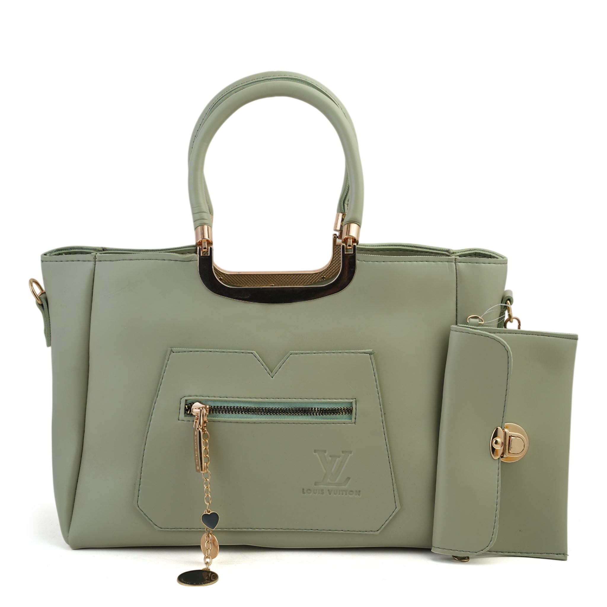 Women's 2Pcs Shoulder Bag - Green, Women Bags, Chase Value, Chase Value