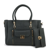 Women's 2Pcs Shoulder Bag - Grey, Women Bags, Chase Value, Chase Value