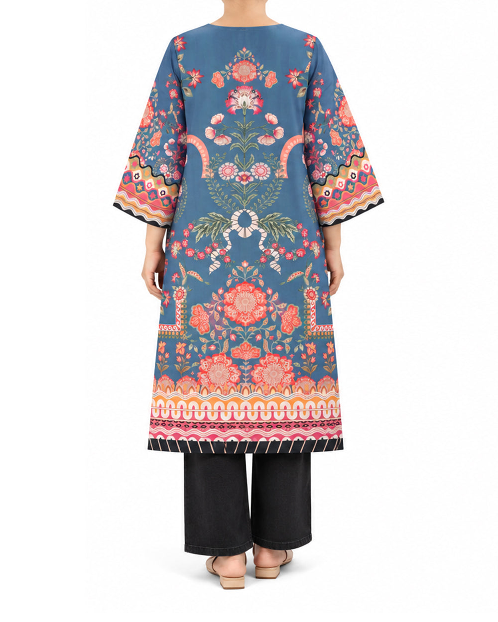 Valuables Women's Printed Kaftan, Women Ready Kurtis, Valuables, Chase Value