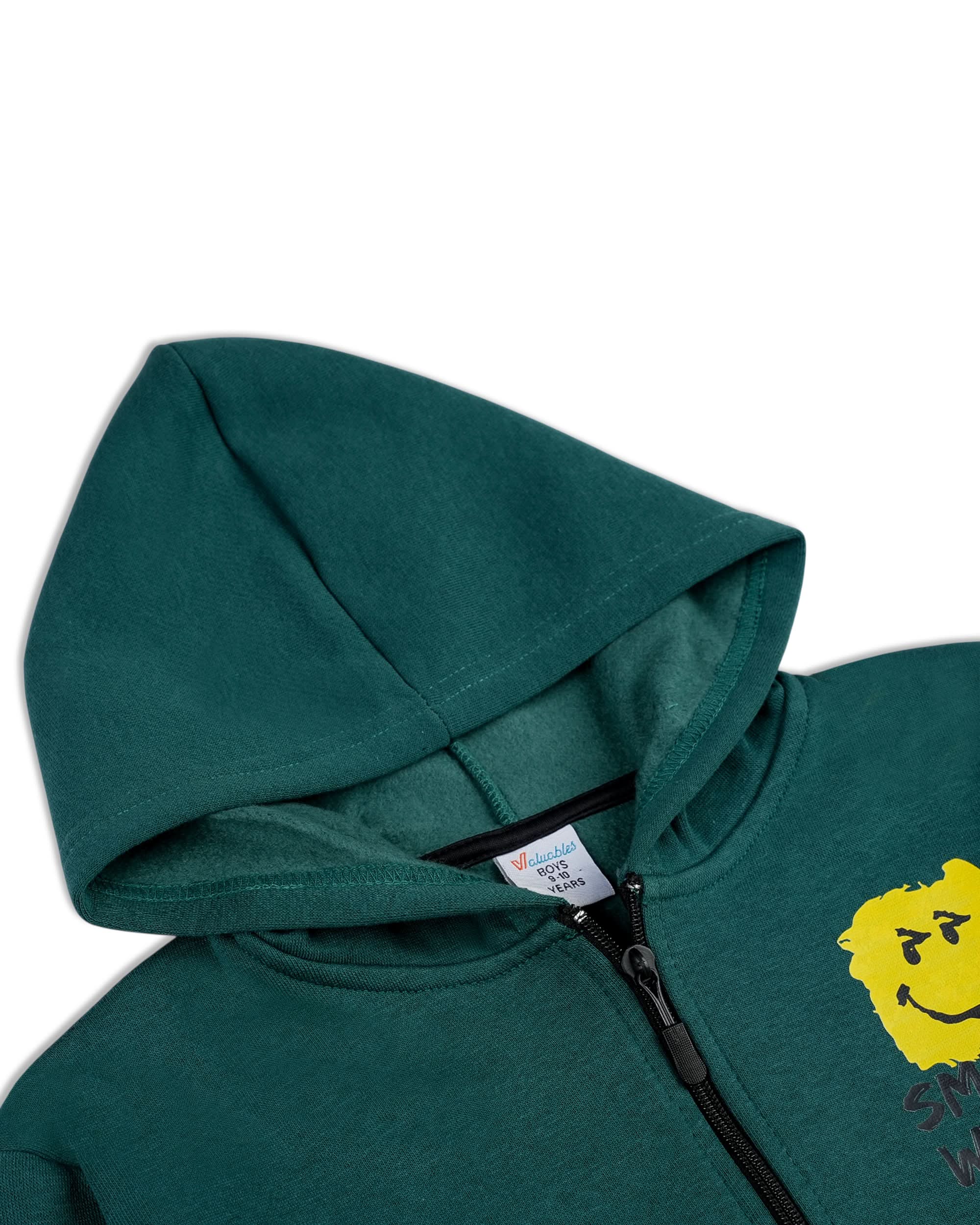 Valuables Boys’ Hooded Jacket, Boys Hoodies & Sweat Shirts, Chase Value, Chase Value