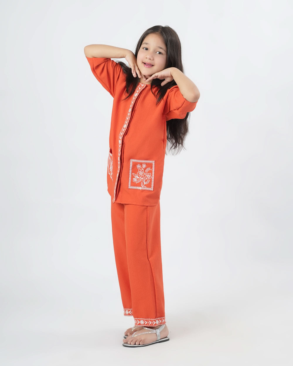 Eminent Girls Embroidered Shalwar Kameez Suit, Girls Shalwar Kameez, Eminent, Chase Value