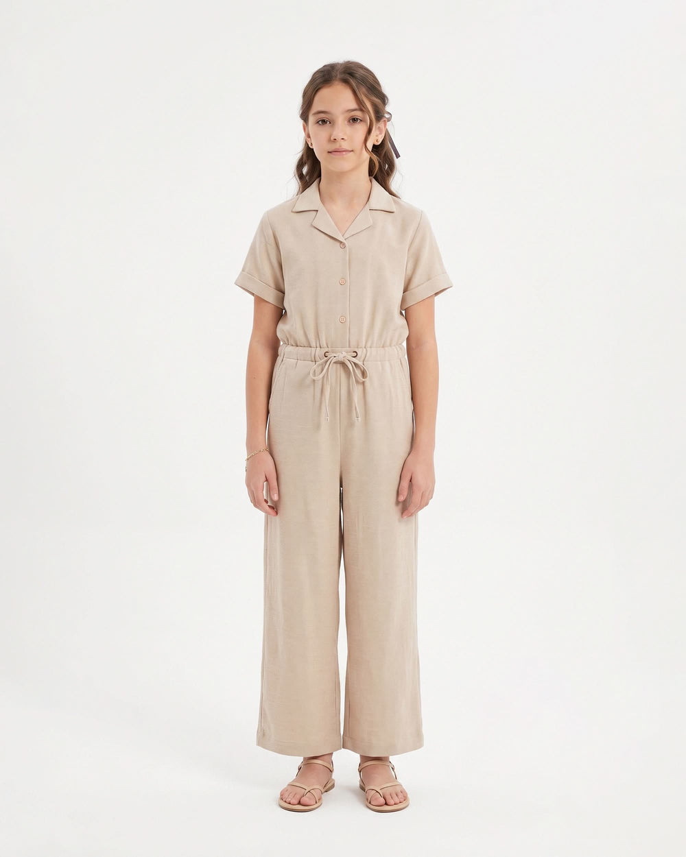 Eminent Girls’ Woven Jumpsuit, Girls Half Sleeves Suit, Eminent, Chase Value