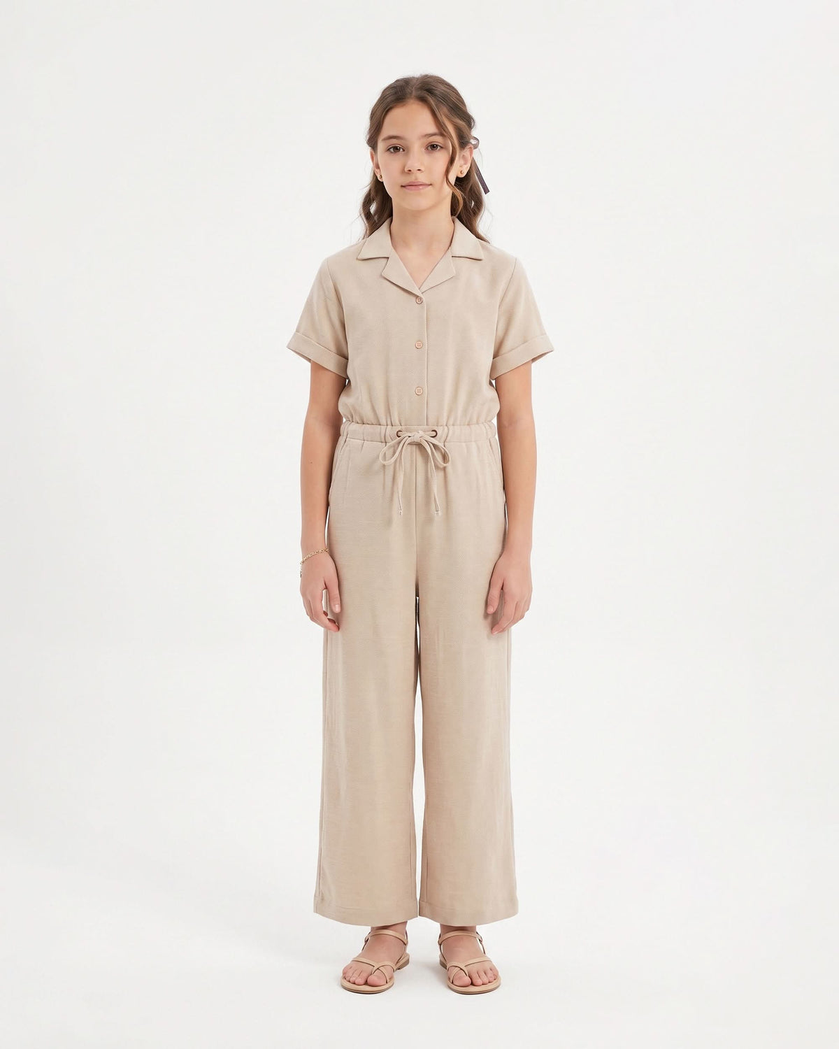 Eminent Girls’ Woven Jumpsuit, Girls Half Sleeves Suit, Eminent, Chase Value