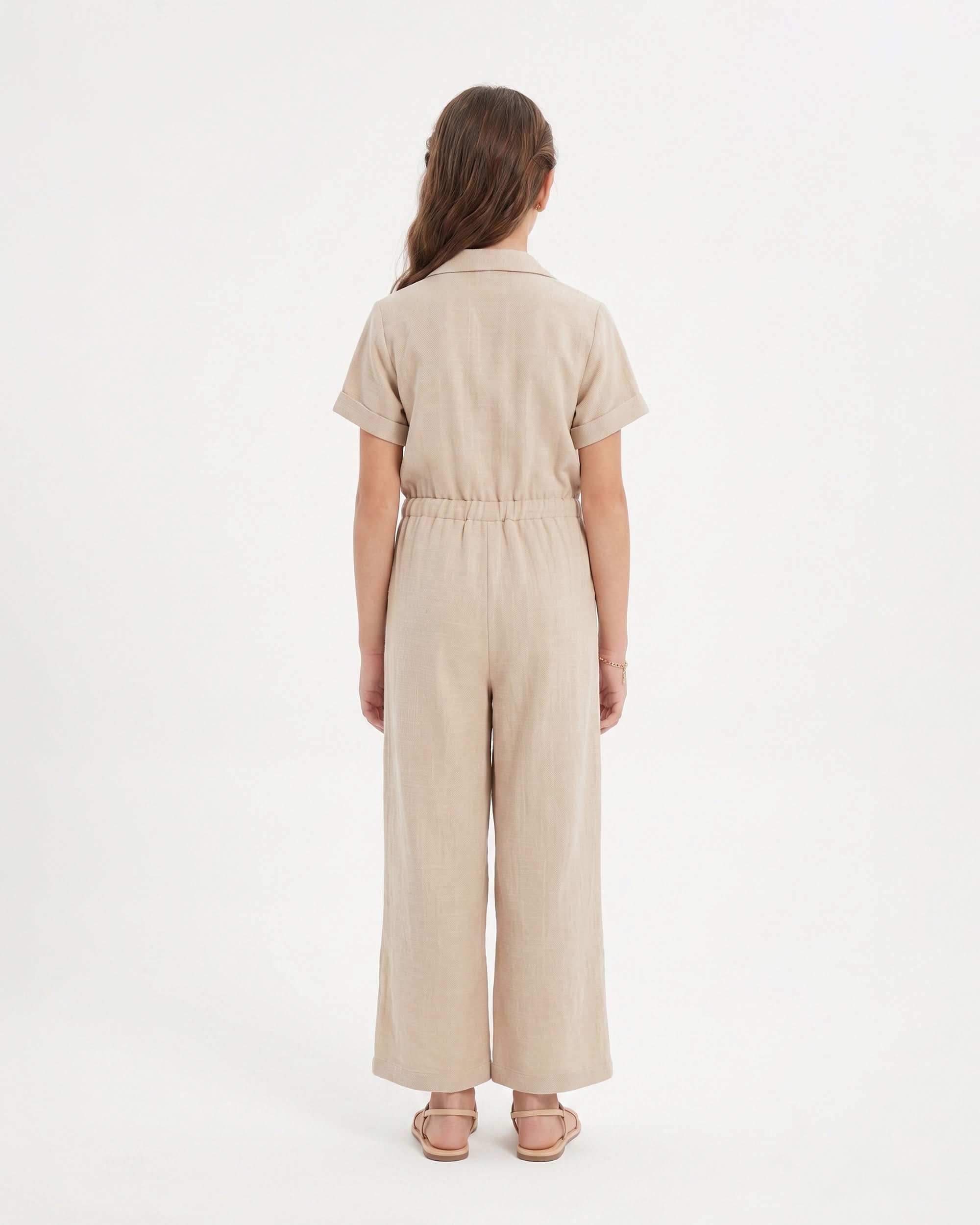Eminent Girls’ Woven Jumpsuit, Girls Half Sleeves Suit, Eminent, Chase Value