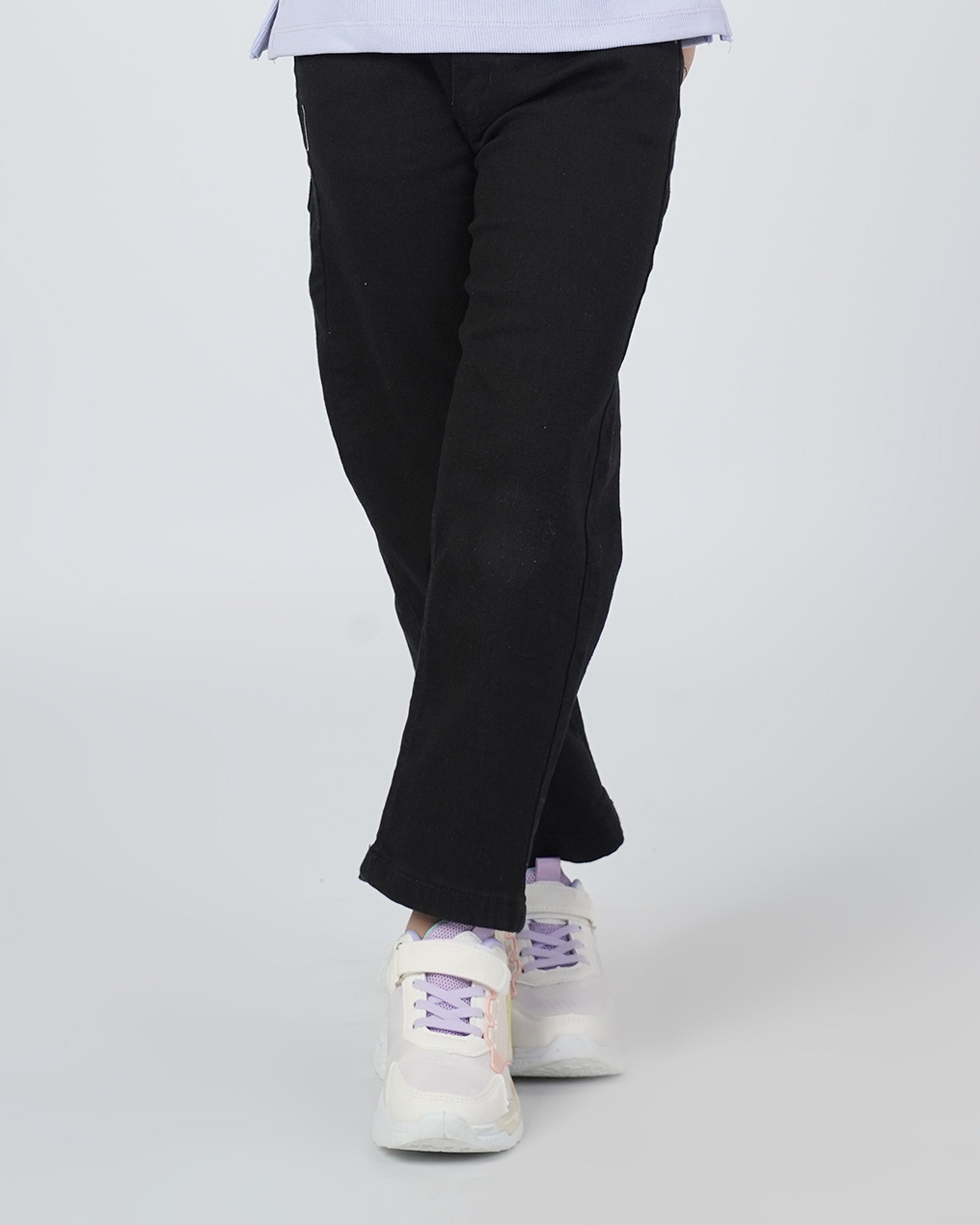 Eminent Girls Straight Fit Denim Pant